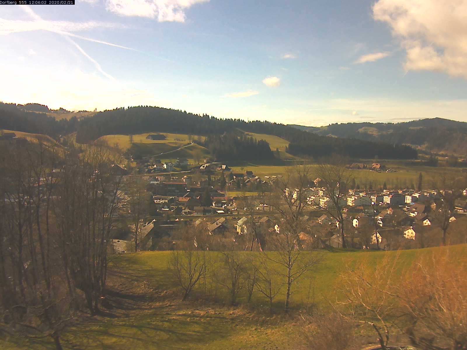Webcam-Bild: Aussicht vom Dorfberg in Langnau 20200221-120601