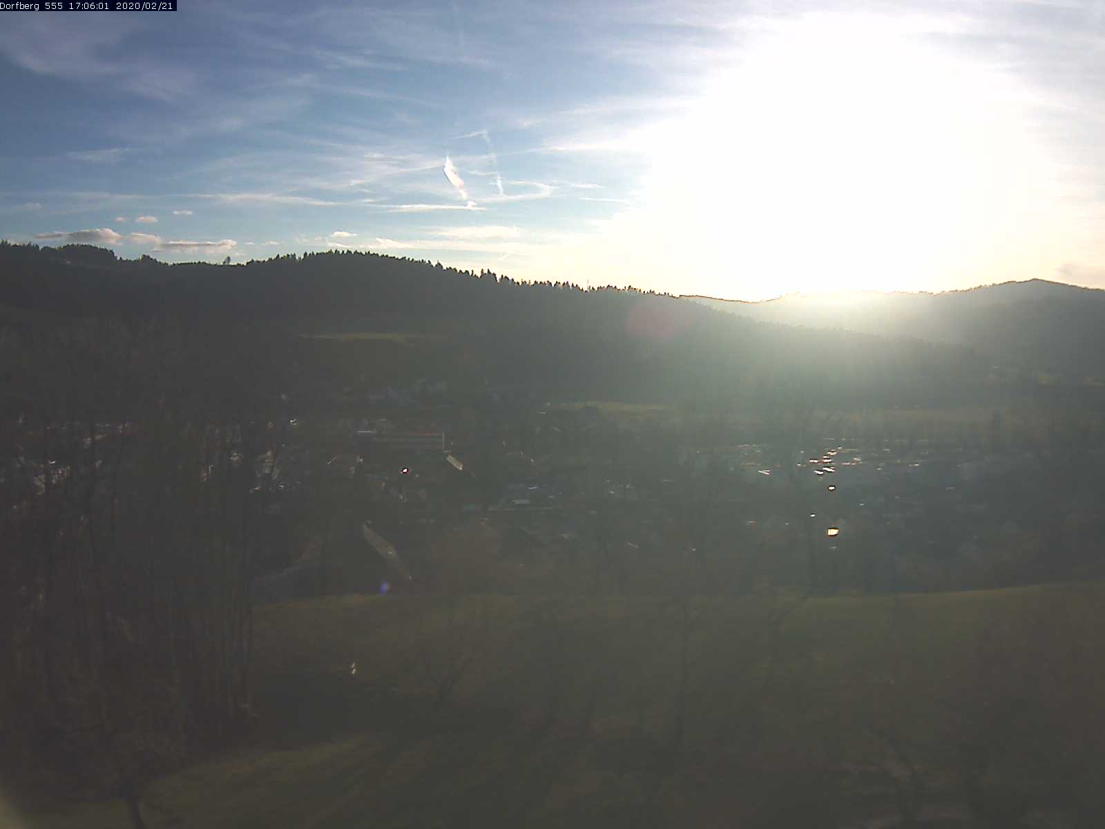Webcam-Bild: Aussicht vom Dorfberg in Langnau 20200221-170601