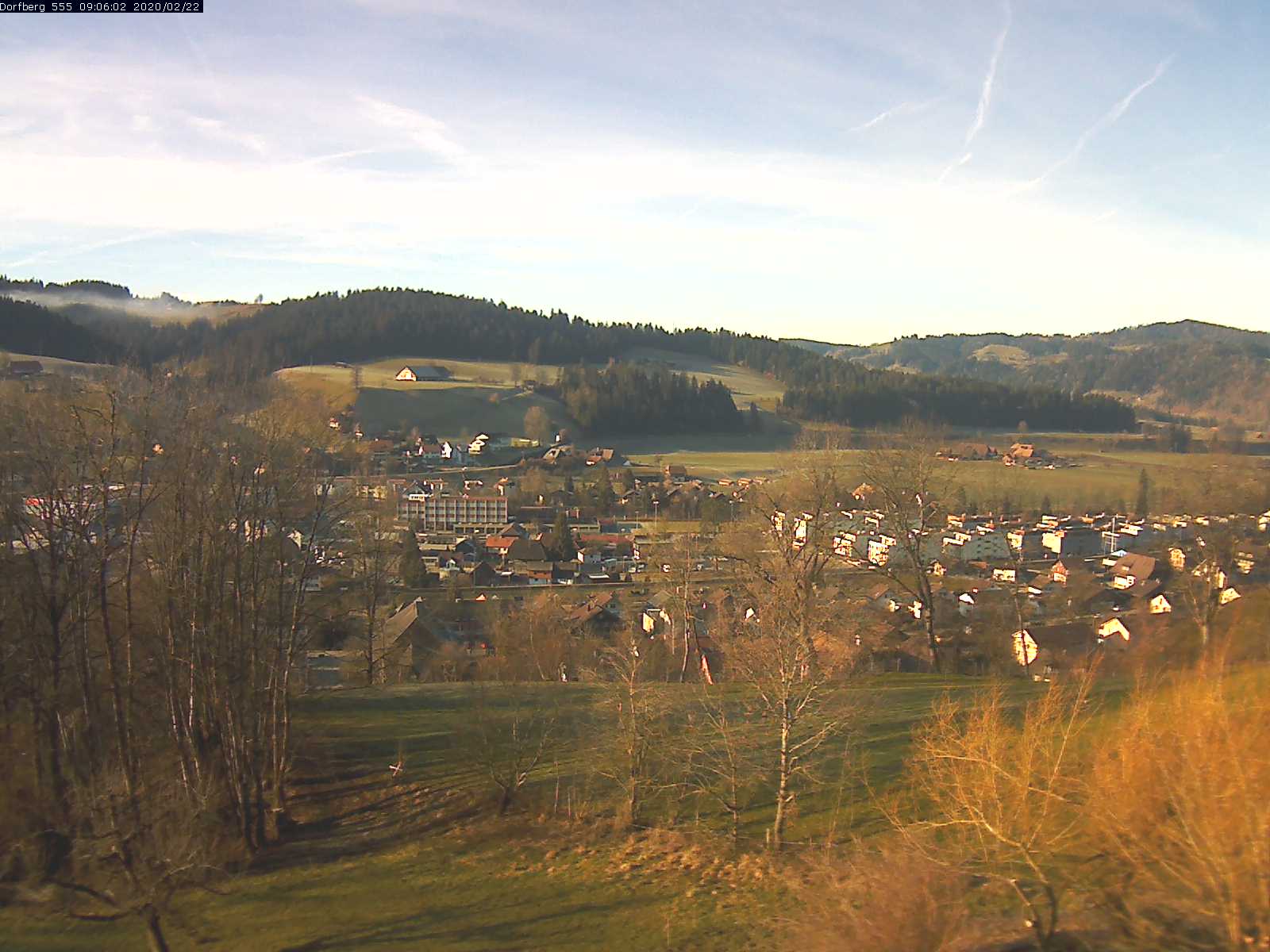 Webcam-Bild: Aussicht vom Dorfberg in Langnau 20200222-090601