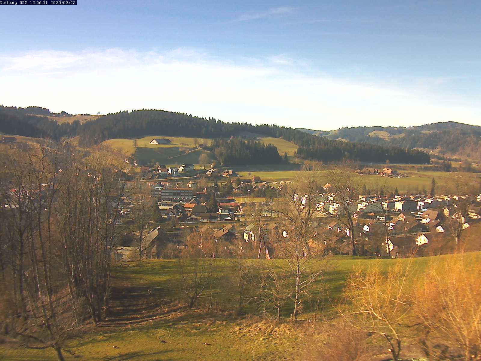 Webcam-Bild: Aussicht vom Dorfberg in Langnau 20200222-100601