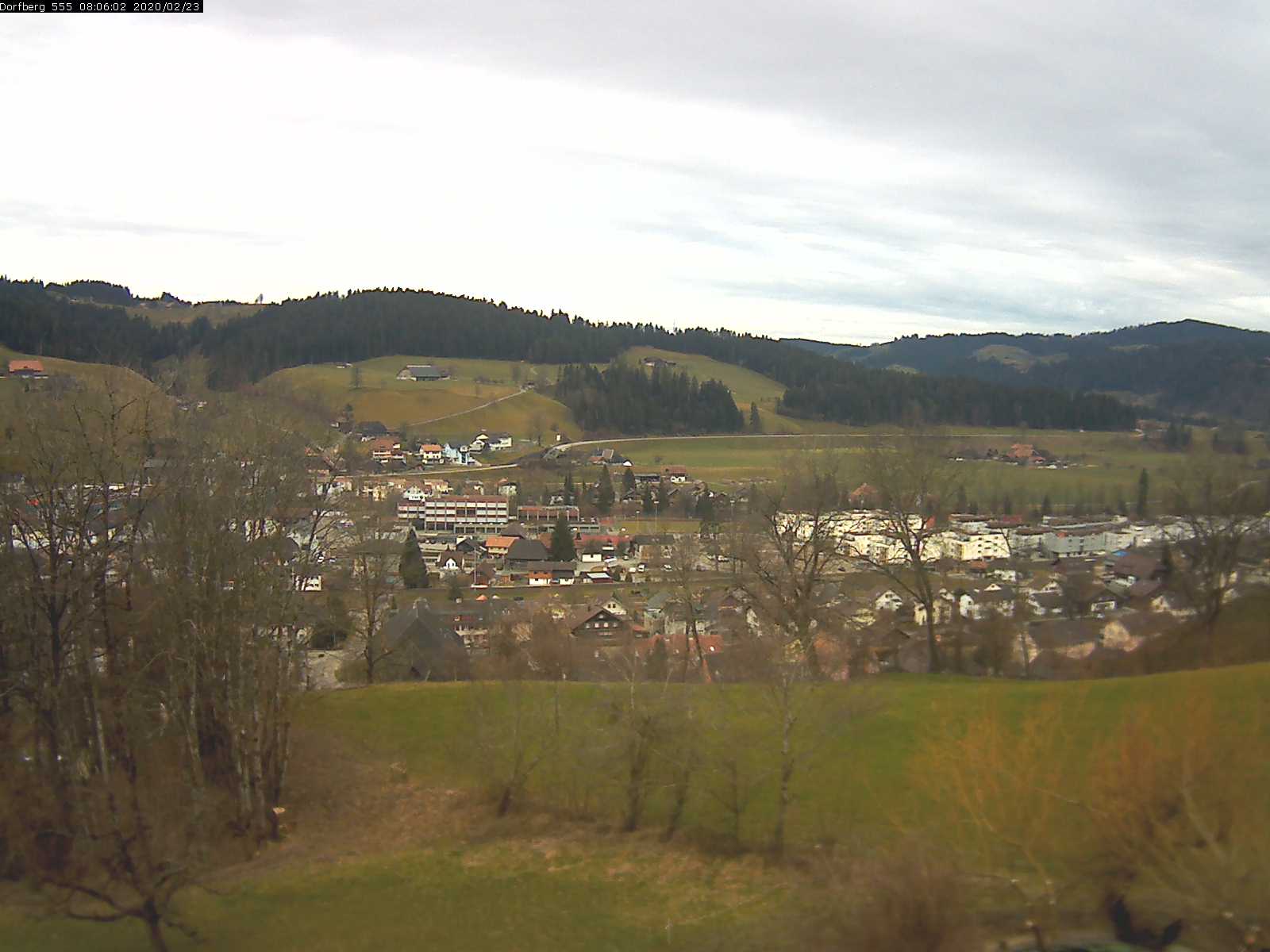 Webcam-Bild: Aussicht vom Dorfberg in Langnau 20200223-080602