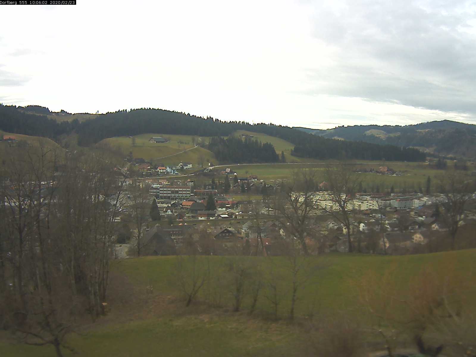 Webcam-Bild: Aussicht vom Dorfberg in Langnau 20200223-100601