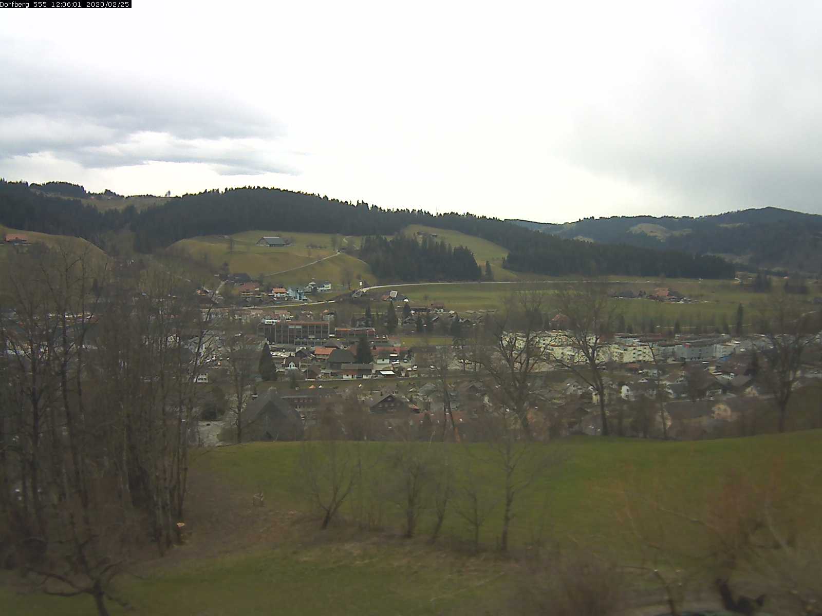 Webcam-Bild: Aussicht vom Dorfberg in Langnau 20200225-120601