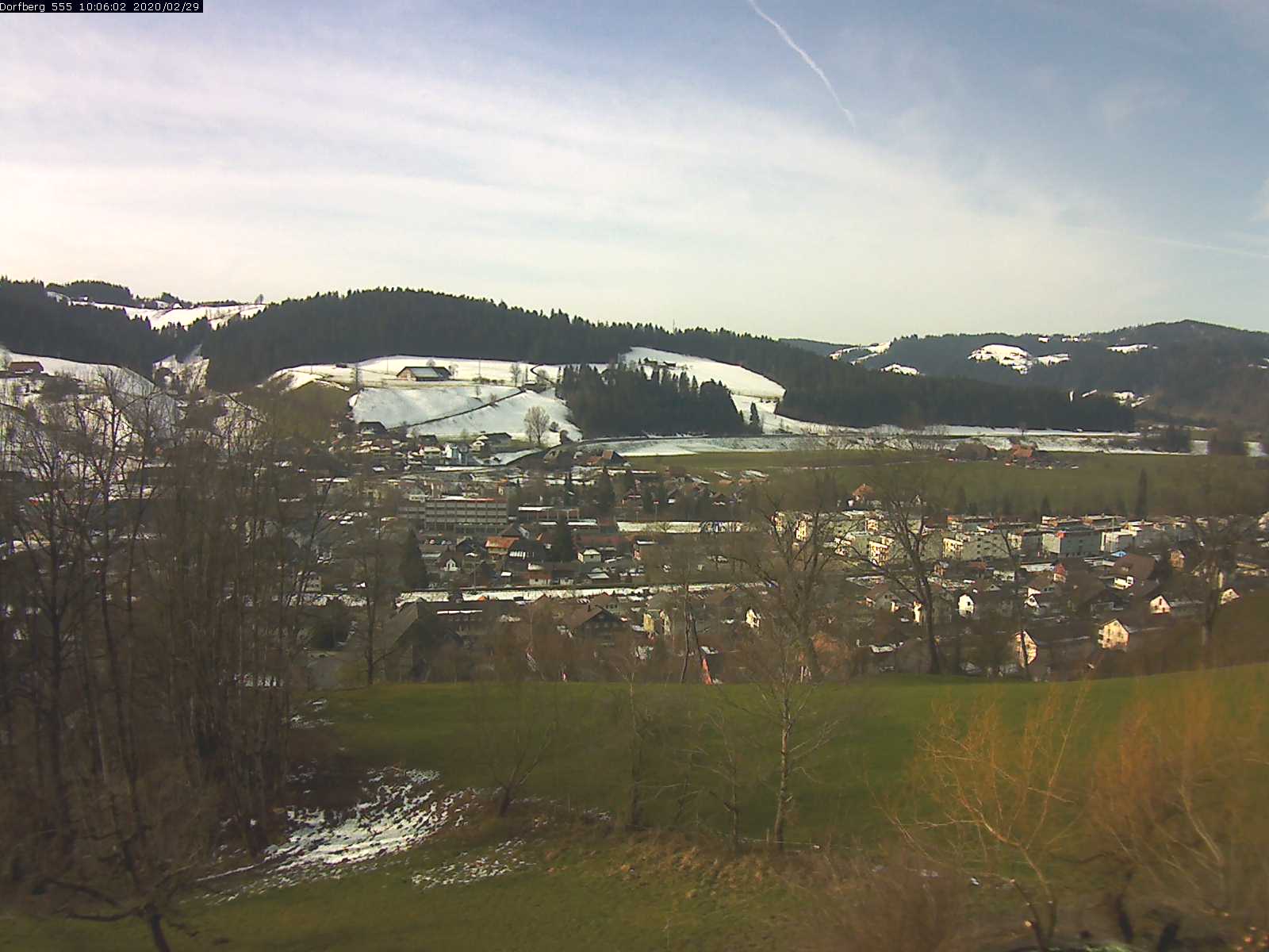 Webcam-Bild: Aussicht vom Dorfberg in Langnau 20200229-100602