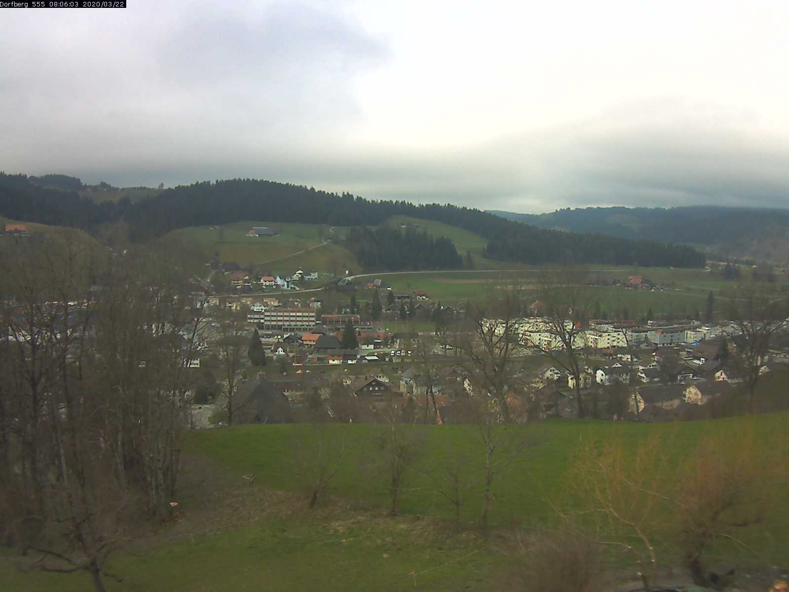 Webcam-Bild: Aussicht vom Dorfberg in Langnau 20200322-080601