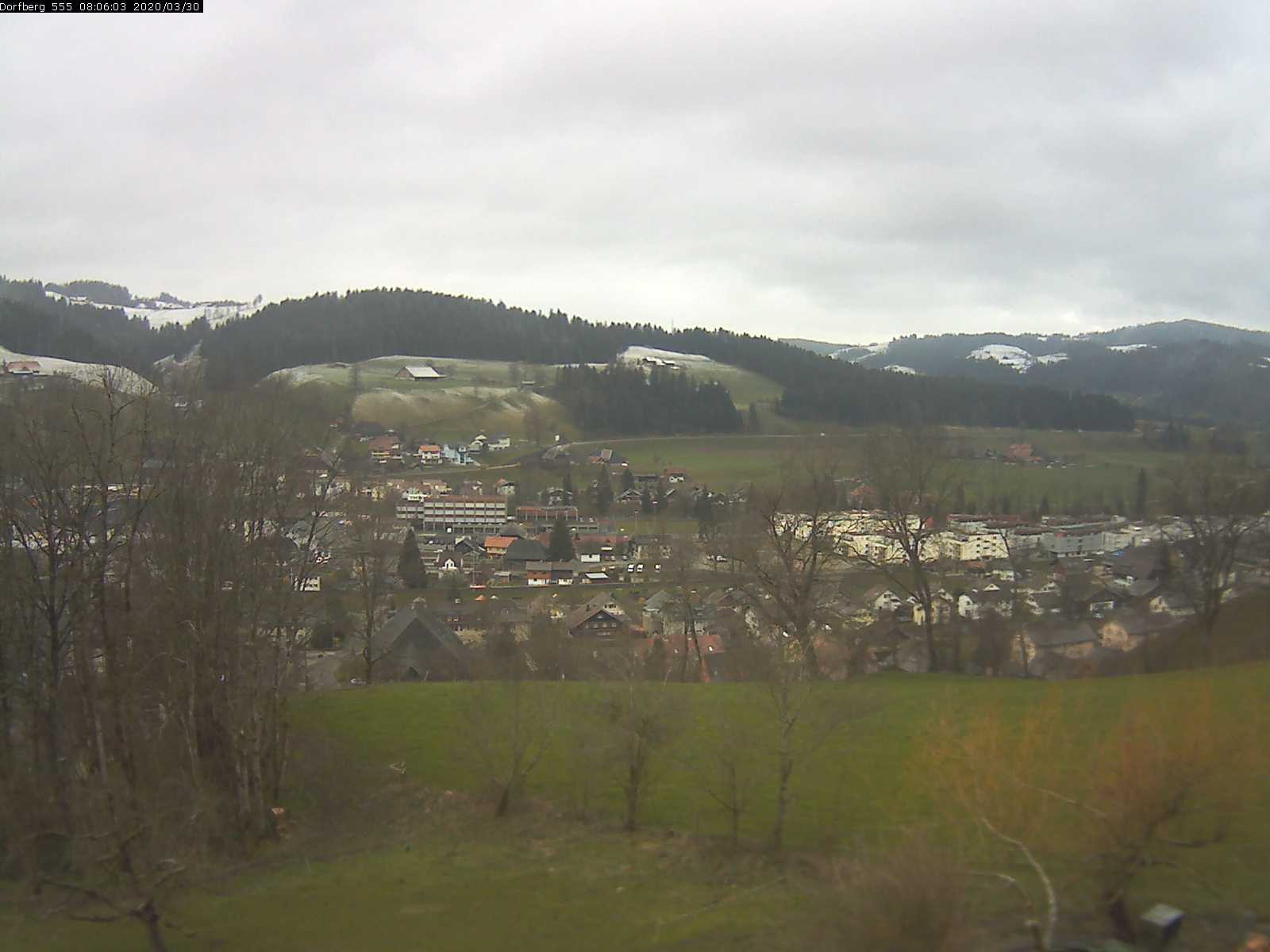 Webcam-Bild: Aussicht vom Dorfberg in Langnau 20200330-080601