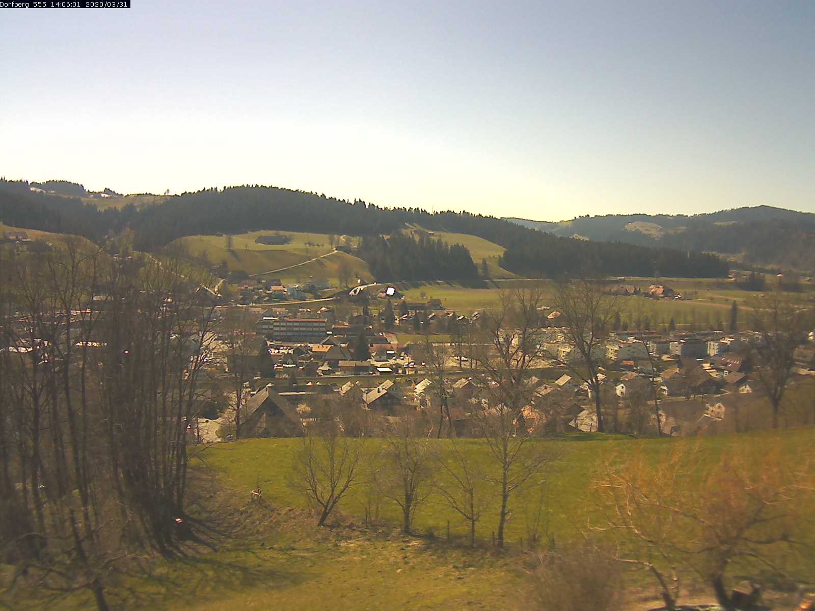 Webcam-Bild: Aussicht vom Dorfberg in Langnau 20200331-140601