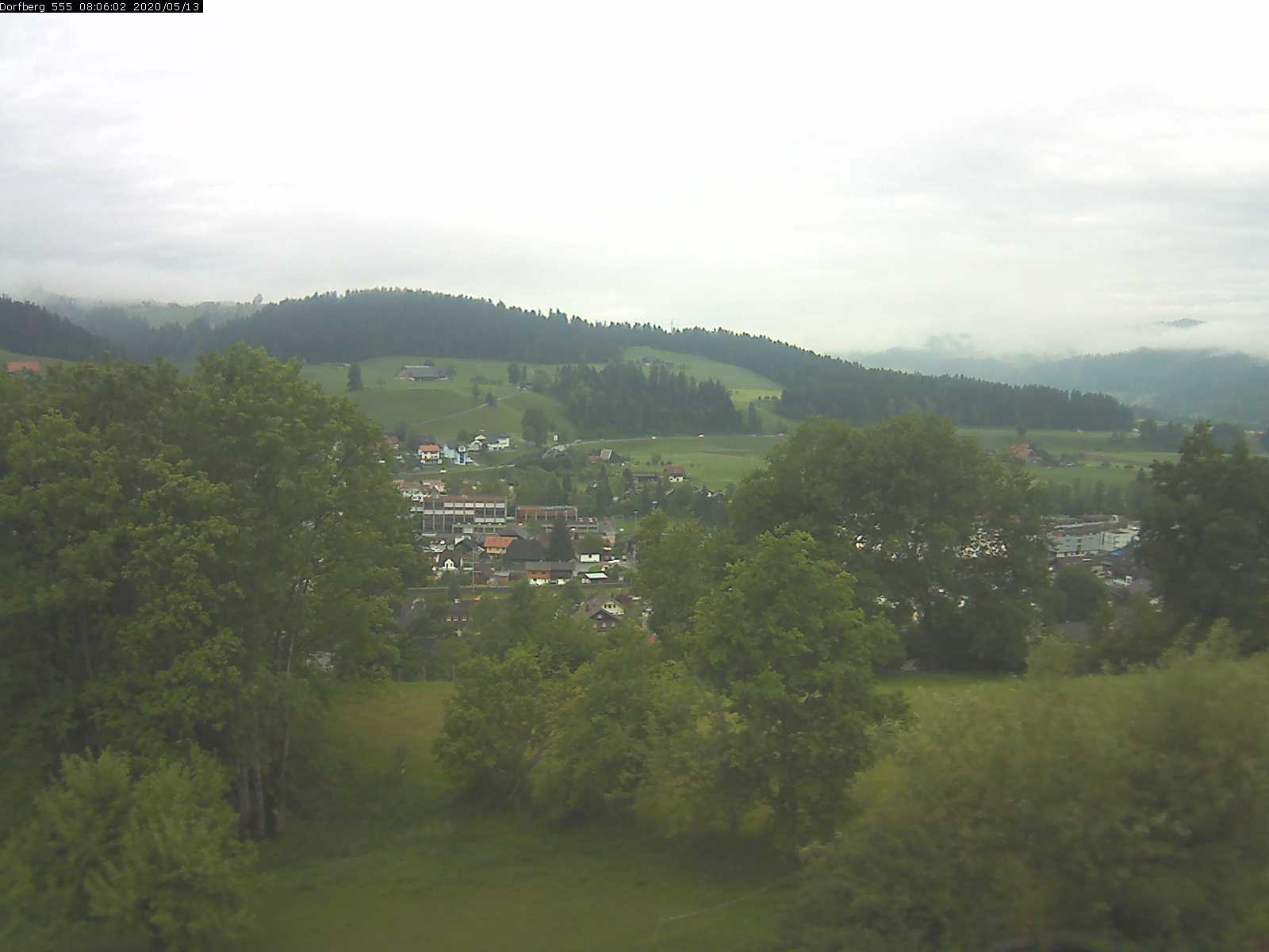 Webcam-Bild: Aussicht vom Dorfberg in Langnau 20200513-080601