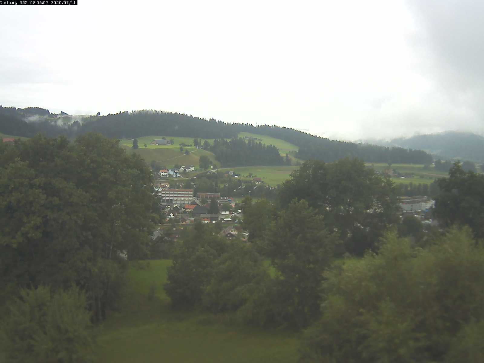 Webcam-Bild: Aussicht vom Dorfberg in Langnau 20200711-080601