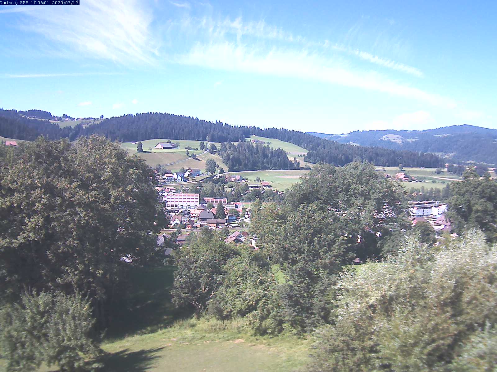 Webcam-Bild: Aussicht vom Dorfberg in Langnau 20200712-100601
