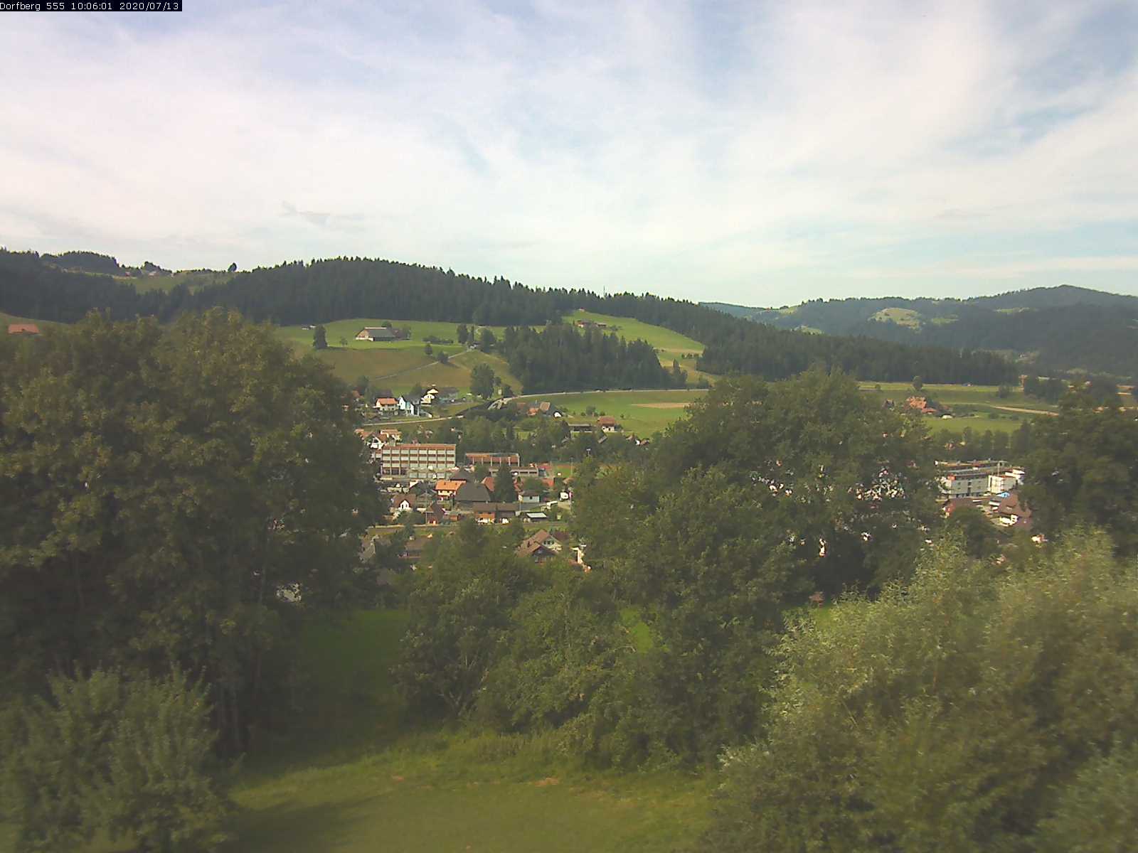 Webcam-Bild: Aussicht vom Dorfberg in Langnau 20200713-100601