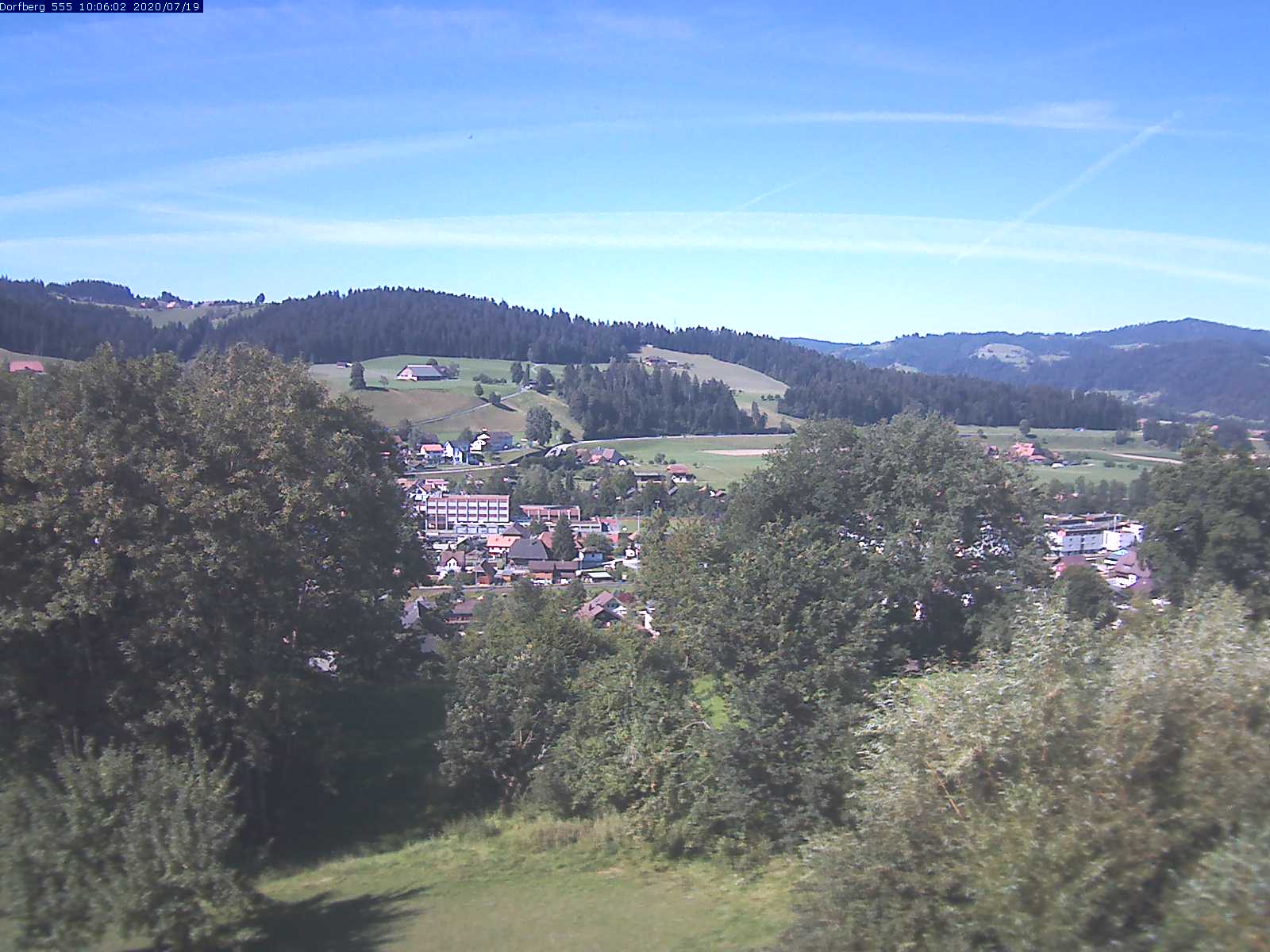 Webcam-Bild: Aussicht vom Dorfberg in Langnau 20200719-100601