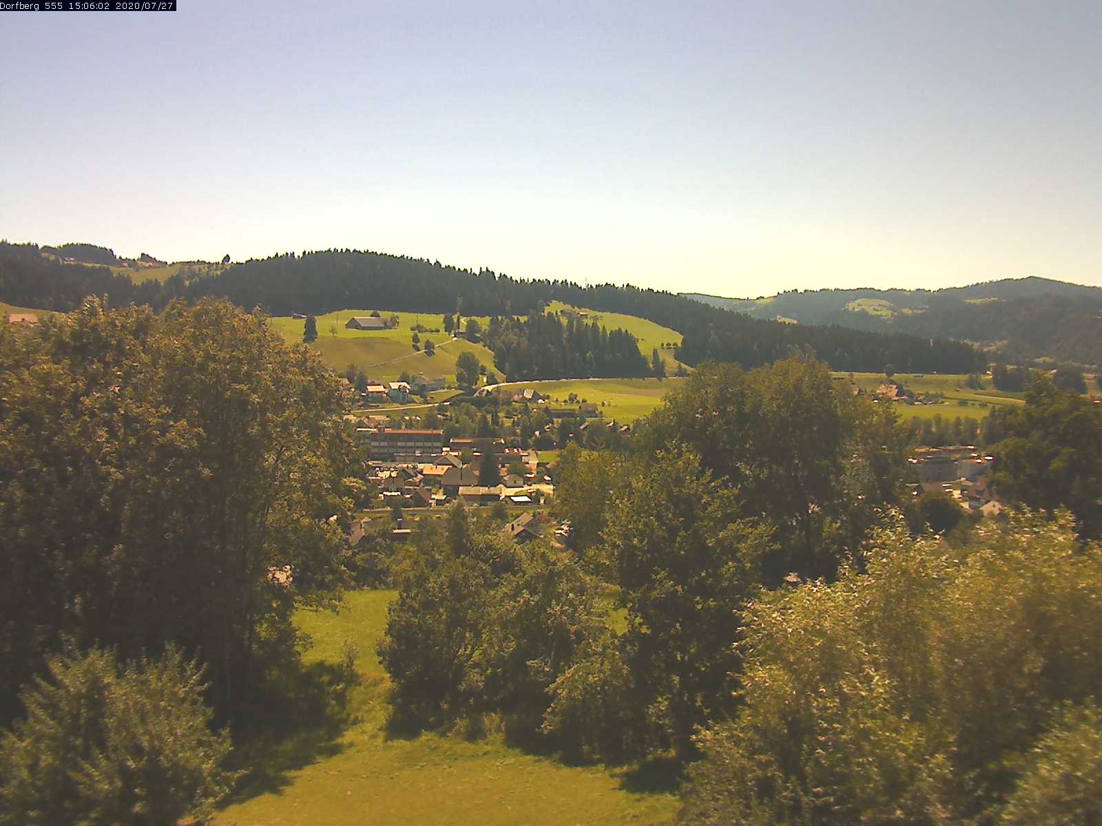 Webcam-Bild: Aussicht vom Dorfberg in Langnau 20200727-150601