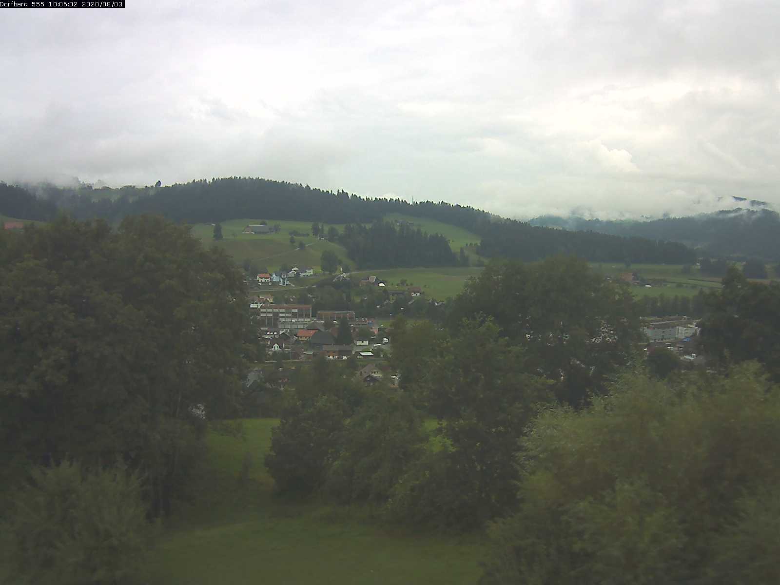 Webcam-Bild: Aussicht vom Dorfberg in Langnau 20200803-100602