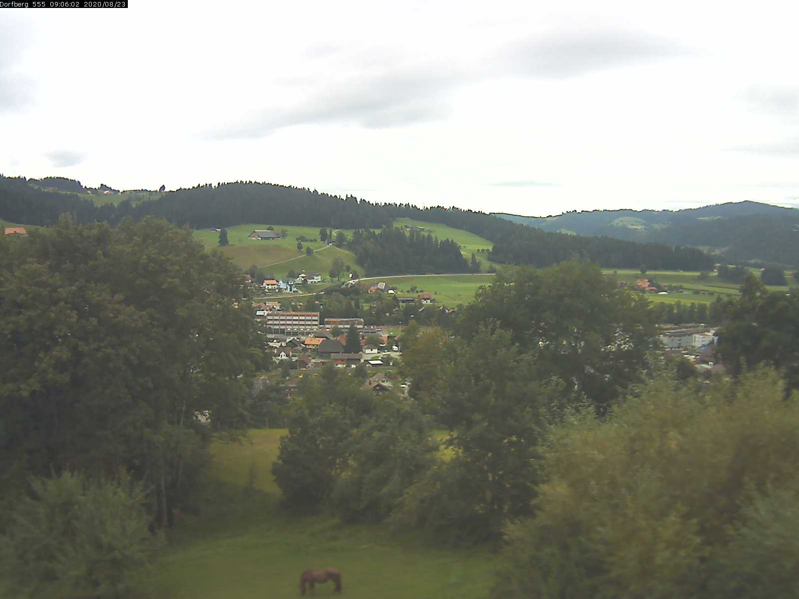 Webcam-Bild: Aussicht vom Dorfberg in Langnau 20200823-090601