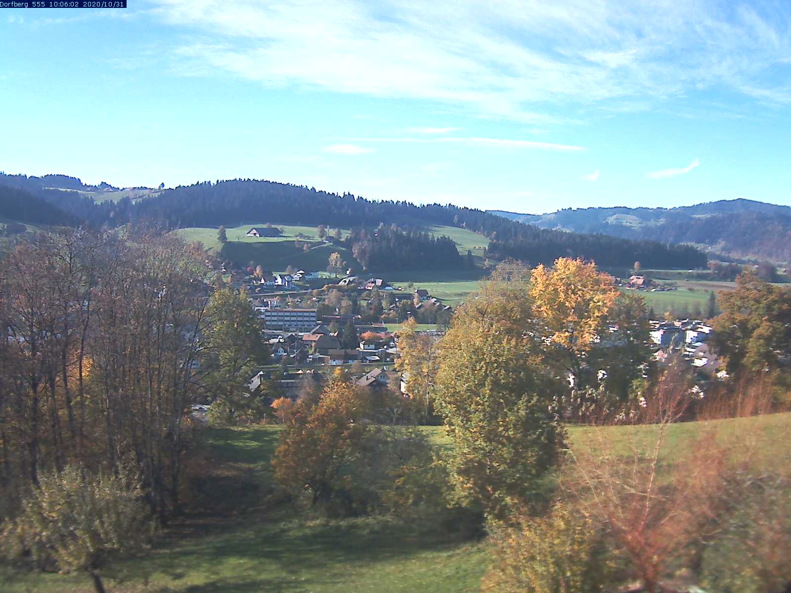 Webcam-Bild: Aussicht vom Dorfberg in Langnau 20201031-100601
