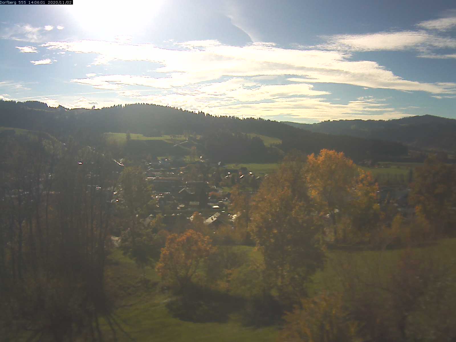 Webcam-Bild: Aussicht vom Dorfberg in Langnau 20201102-140601