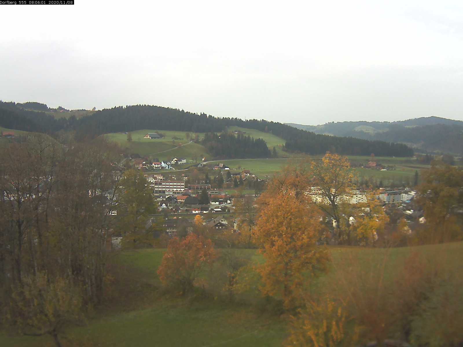 Webcam-Bild: Aussicht vom Dorfberg in Langnau 20201108-080601