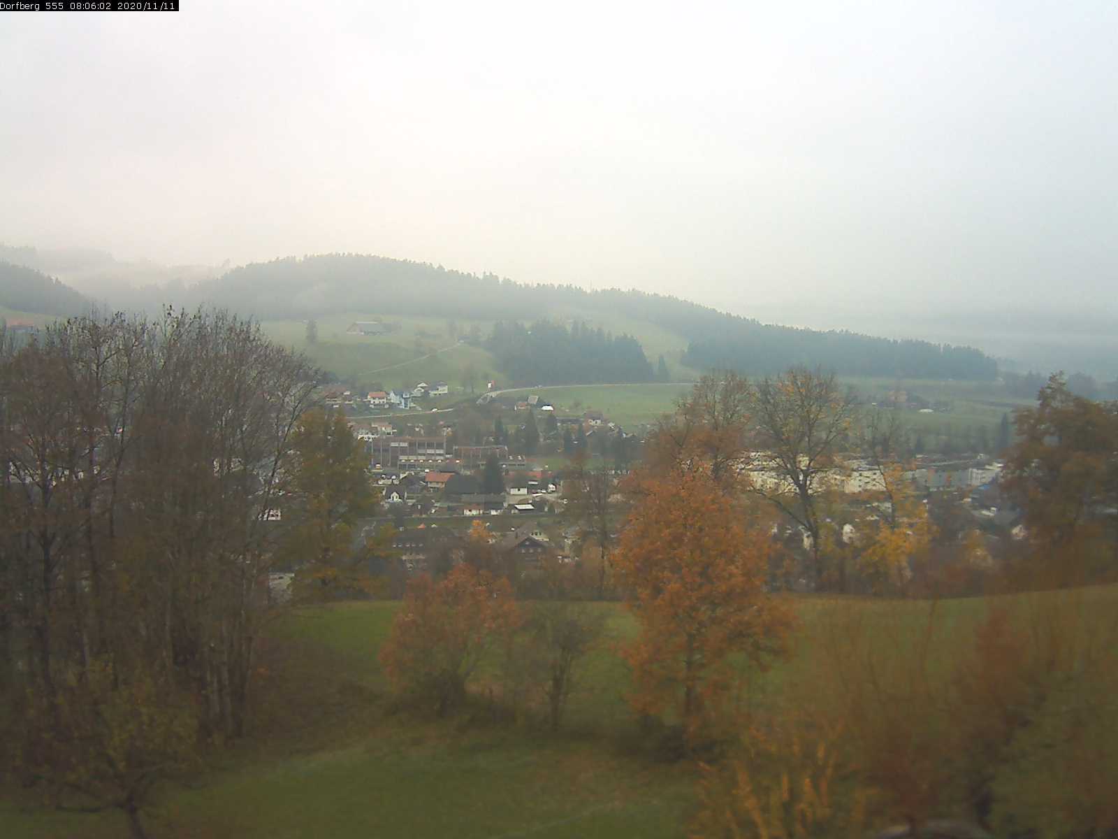 Webcam-Bild: Aussicht vom Dorfberg in Langnau 20201111-080602