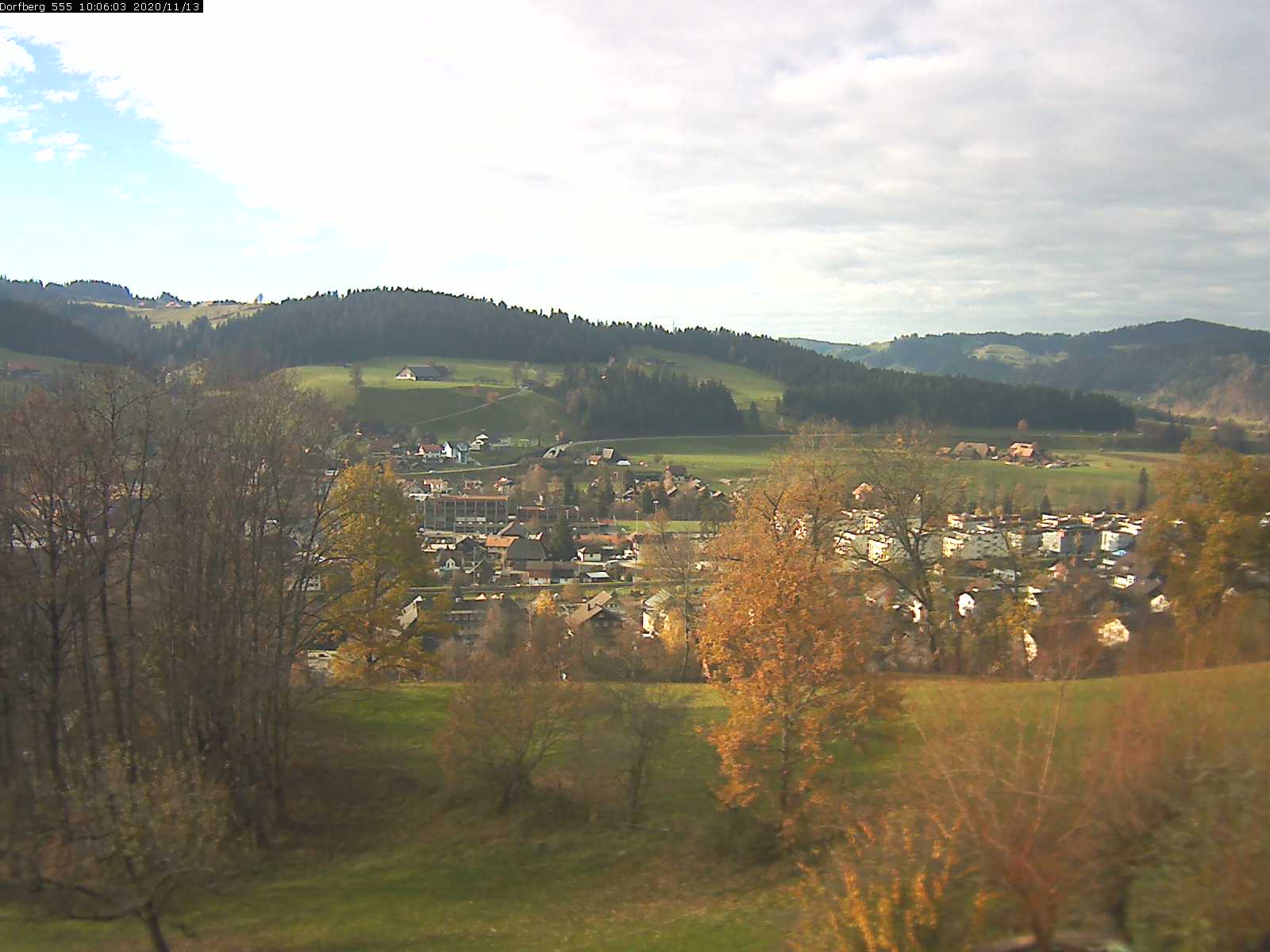 Webcam-Bild: Aussicht vom Dorfberg in Langnau 20201113-100601