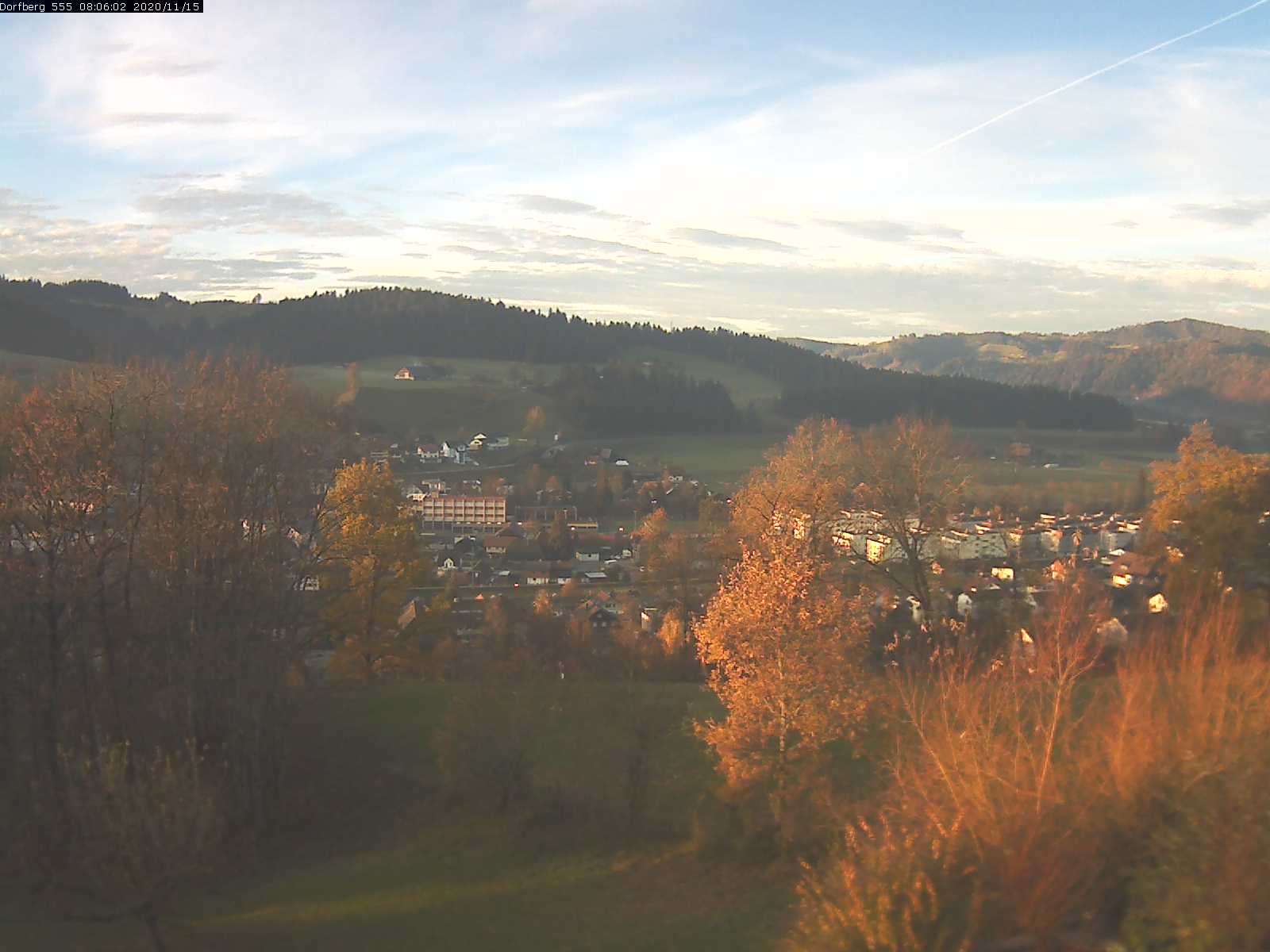 Webcam-Bild: Aussicht vom Dorfberg in Langnau 20201115-080601