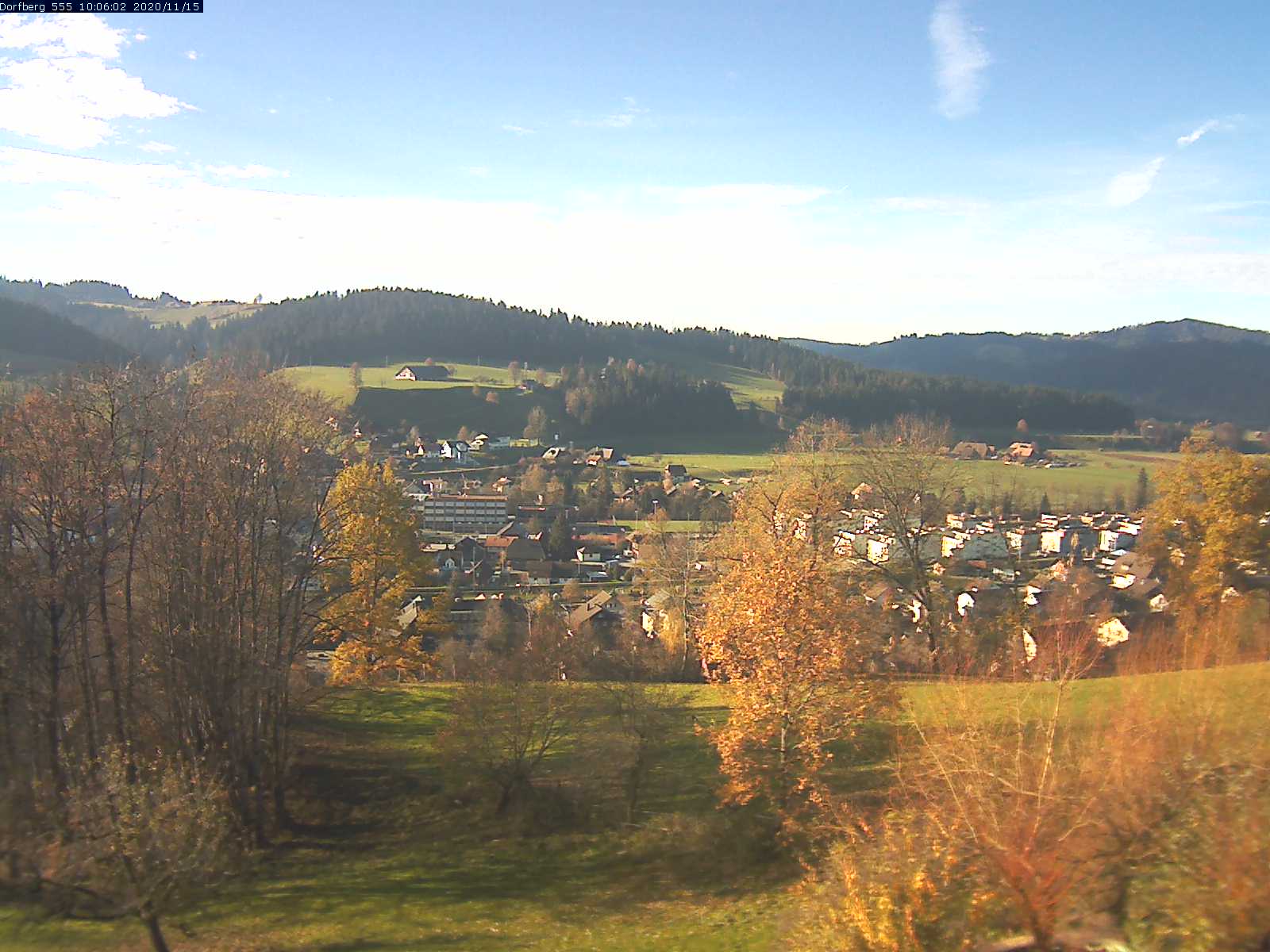 Webcam-Bild: Aussicht vom Dorfberg in Langnau 20201115-100601