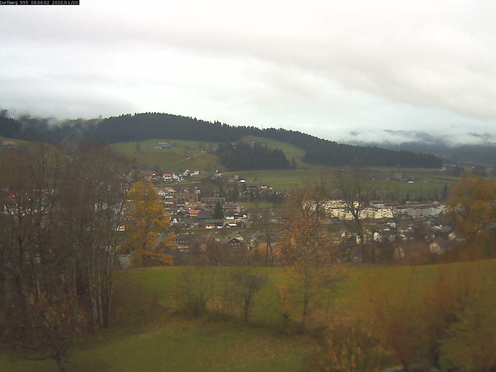 Webcam-Bild: Aussicht vom Dorfberg in Langnau 20201120-080602
