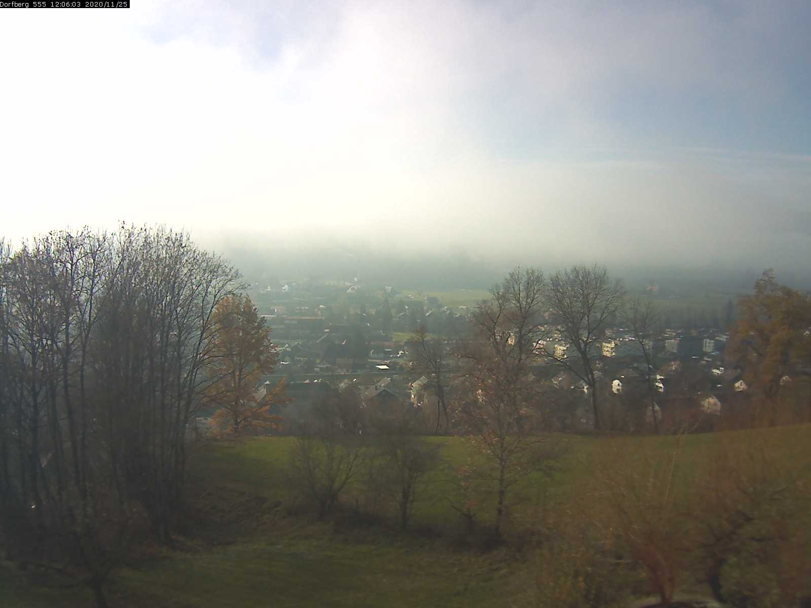 Webcam-Bild: Aussicht vom Dorfberg in Langnau 20201125-120601
