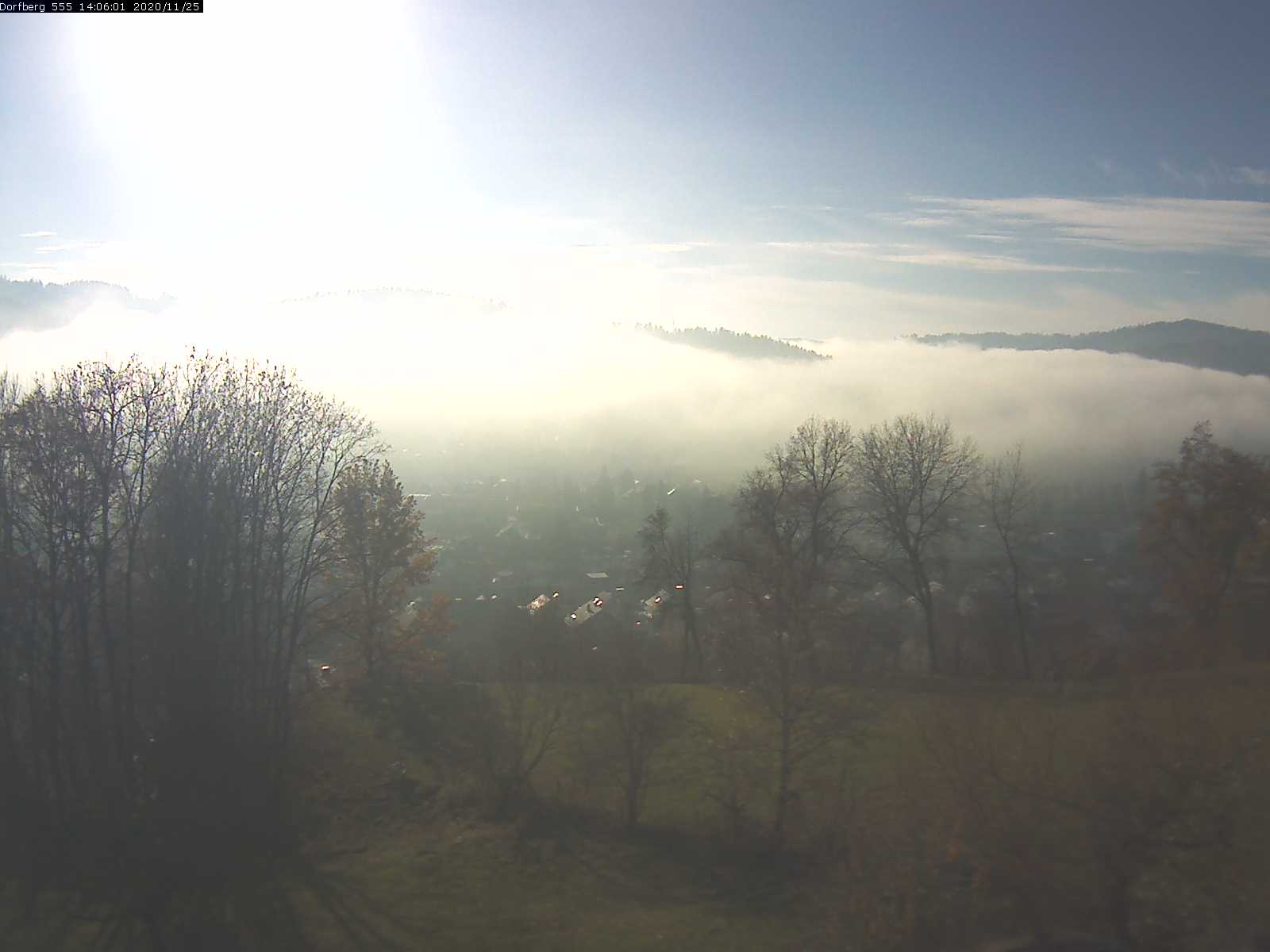 Webcam-Bild: Aussicht vom Dorfberg in Langnau 20201125-140601