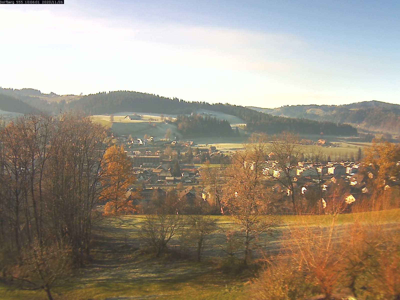 Webcam-Bild: Aussicht vom Dorfberg in Langnau 20201126-100601