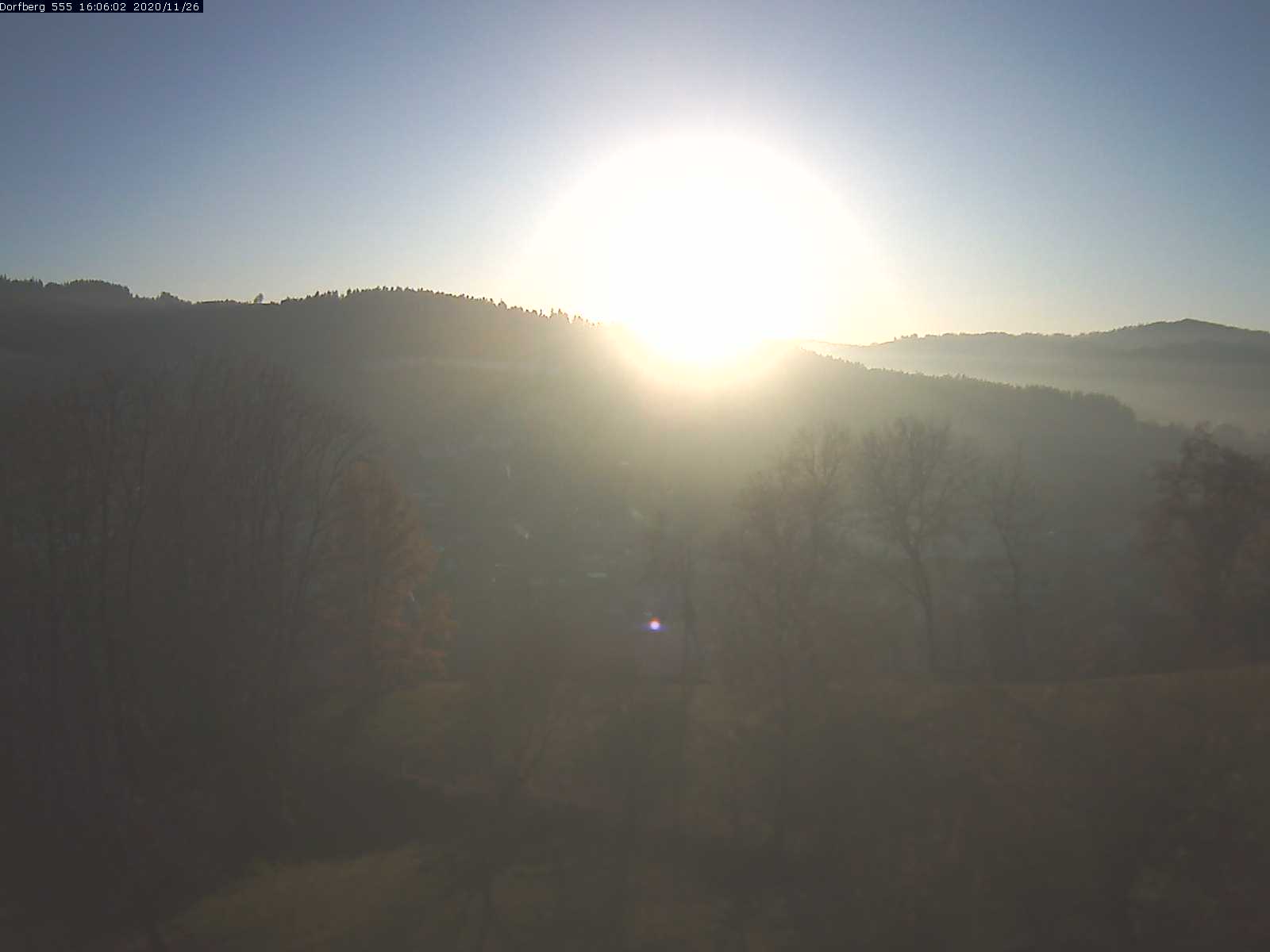 Webcam-Bild: Aussicht vom Dorfberg in Langnau 20201126-160601