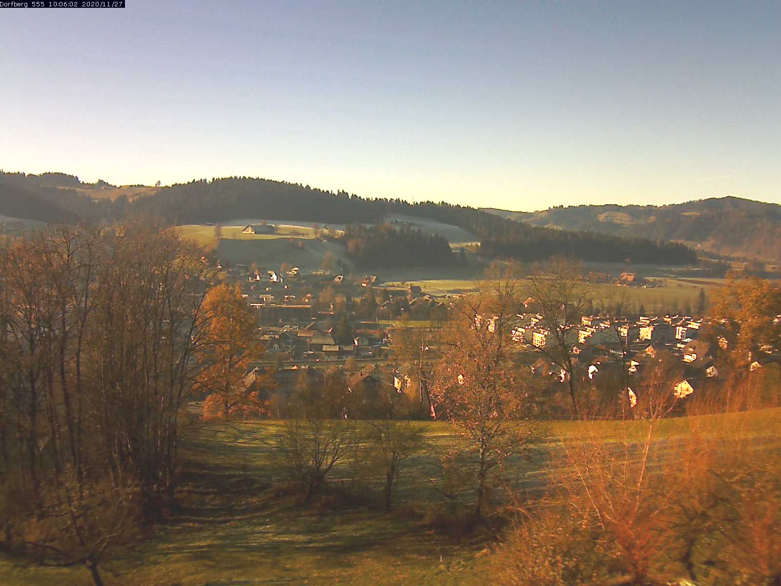 Webcam-Bild: Aussicht vom Dorfberg in Langnau 20201127-100601