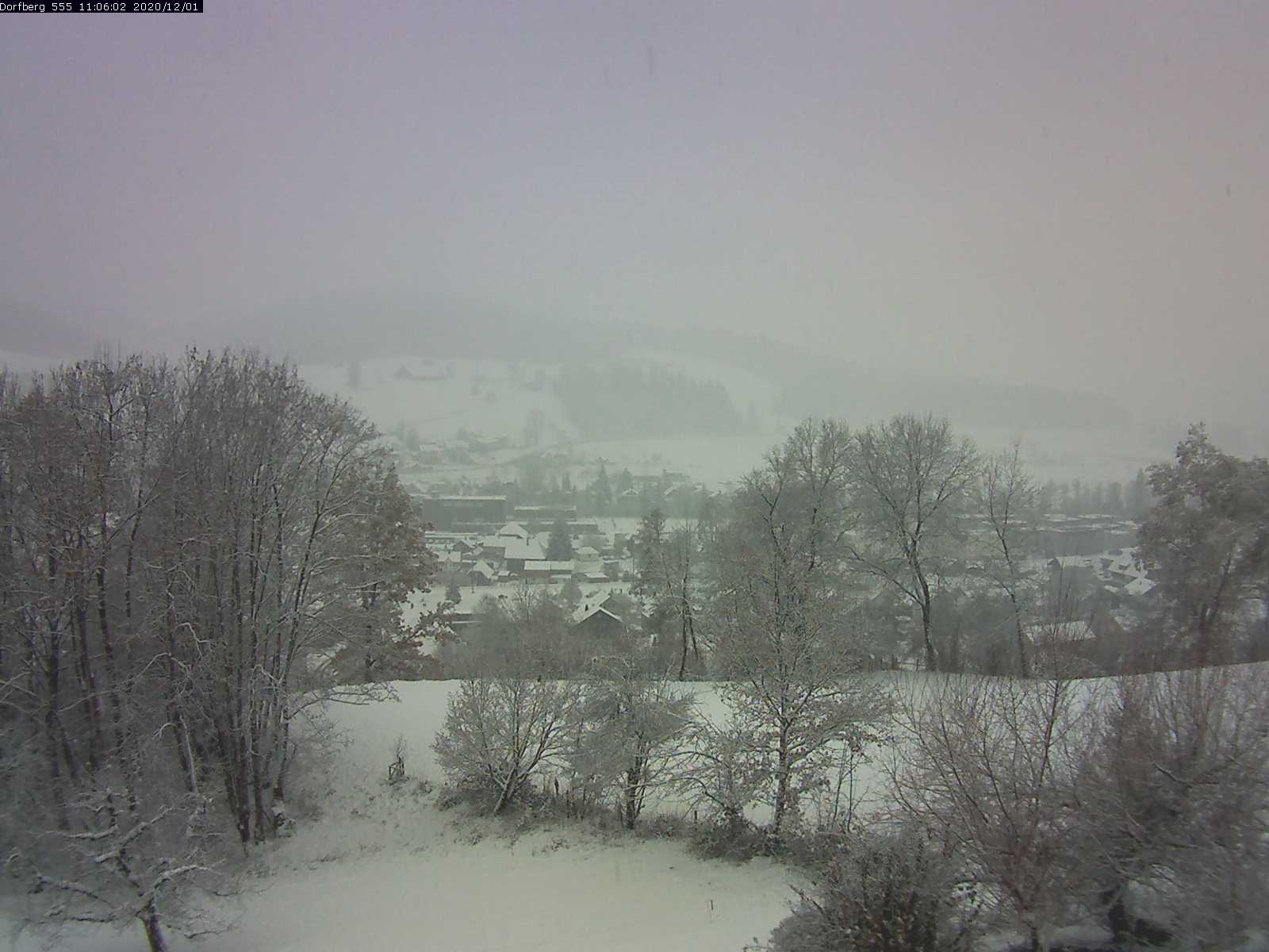 Webcam-Bild: Aussicht vom Dorfberg in Langnau 20201201-110601