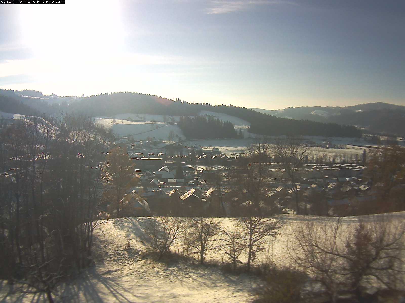 Webcam-Bild: Aussicht vom Dorfberg in Langnau 20201203-140601
