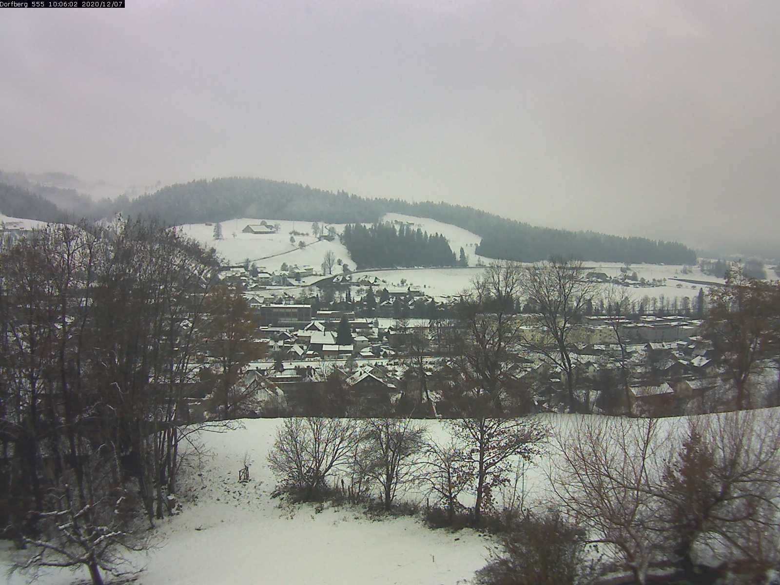 Webcam-Bild: Aussicht vom Dorfberg in Langnau 20201207-100602