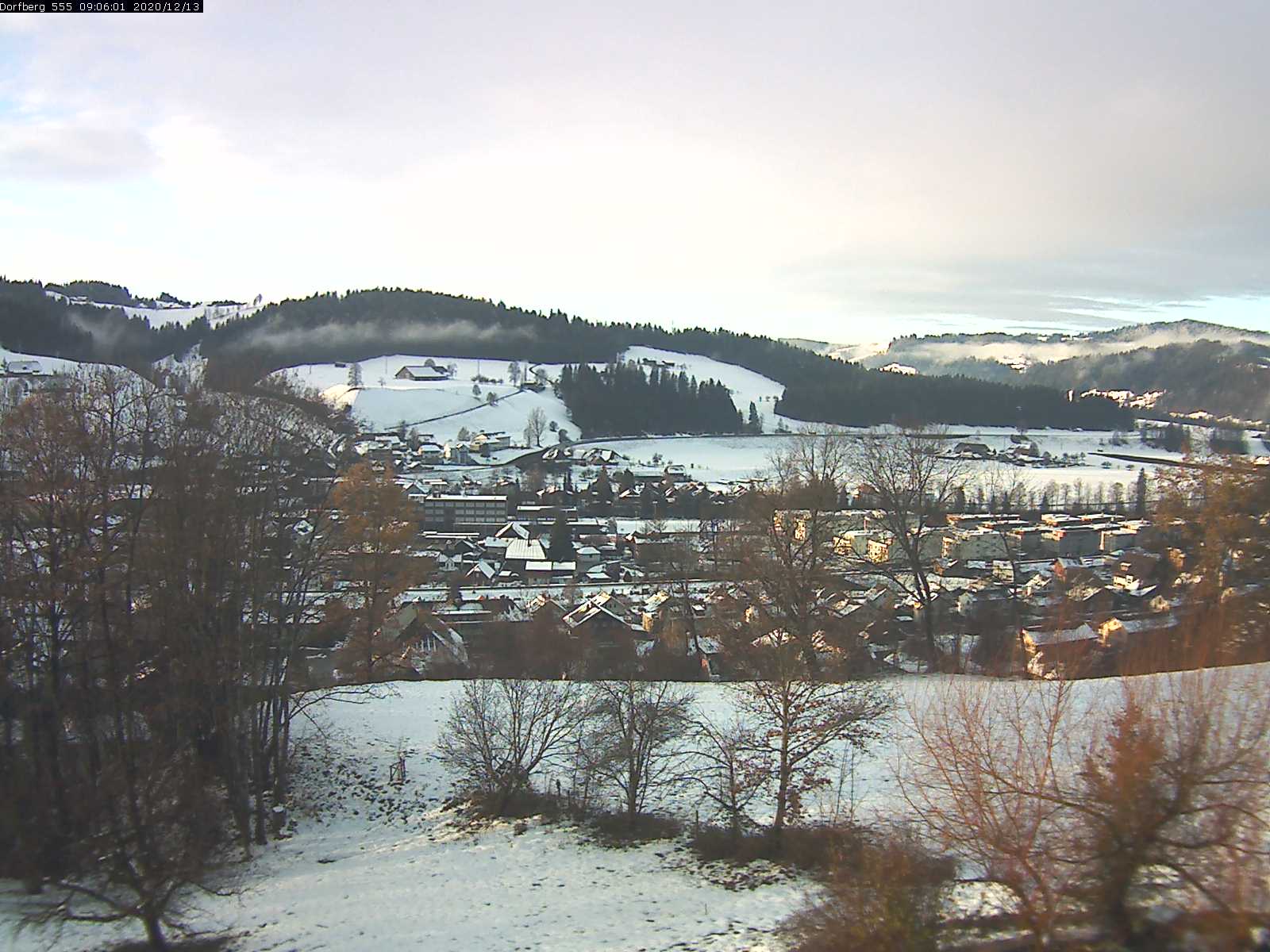 Webcam-Bild: Aussicht vom Dorfberg in Langnau 20201213-090601