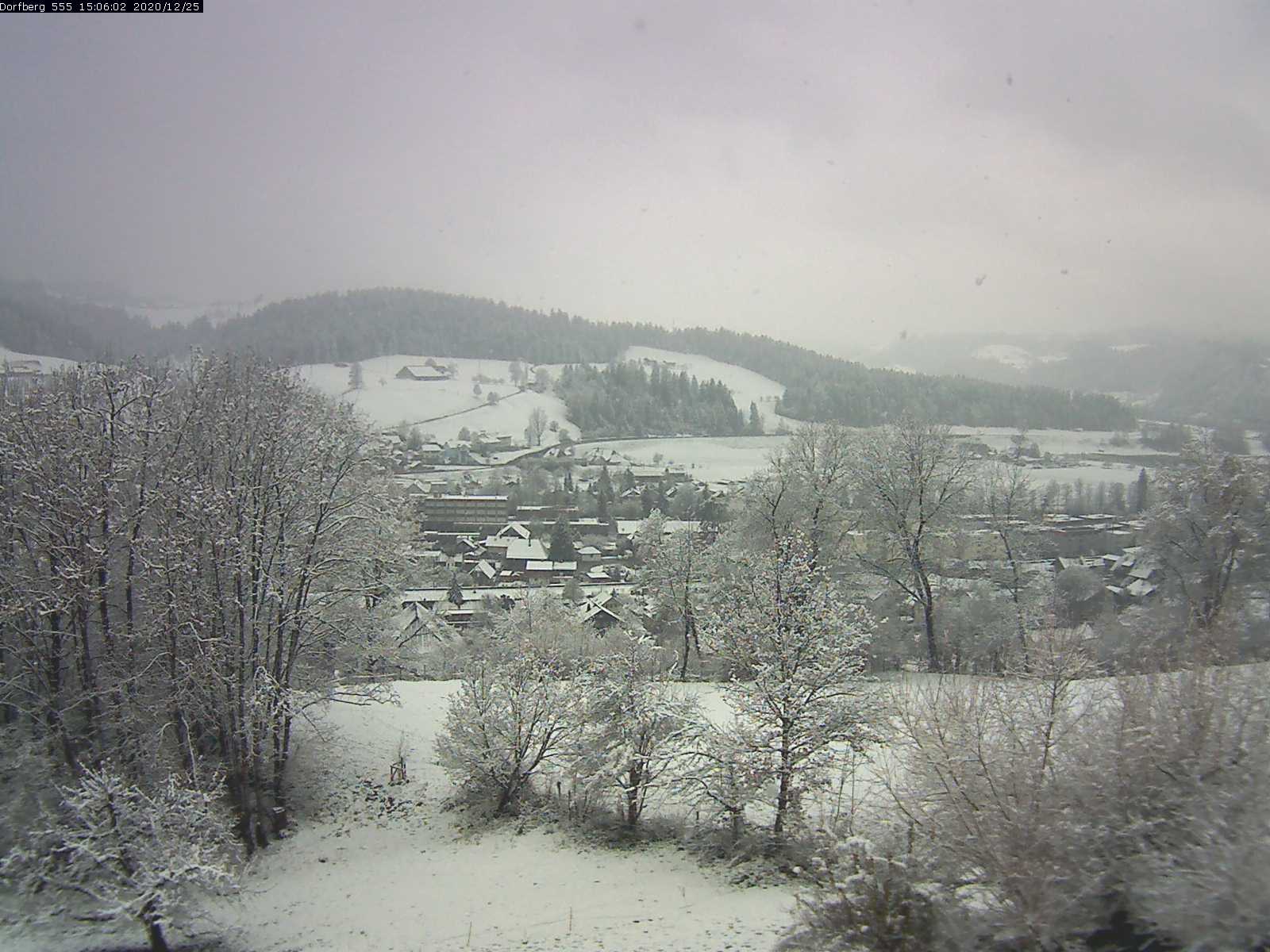 Webcam-Bild: Aussicht vom Dorfberg in Langnau 20201225-150601