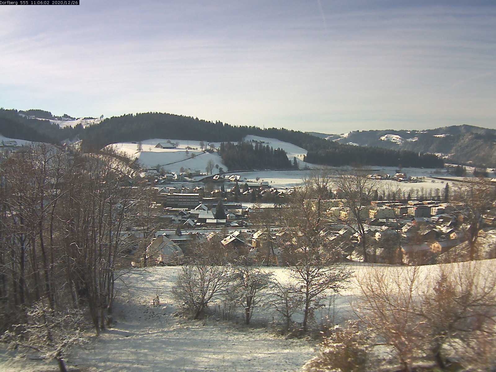Webcam-Bild: Aussicht vom Dorfberg in Langnau 20201226-110601