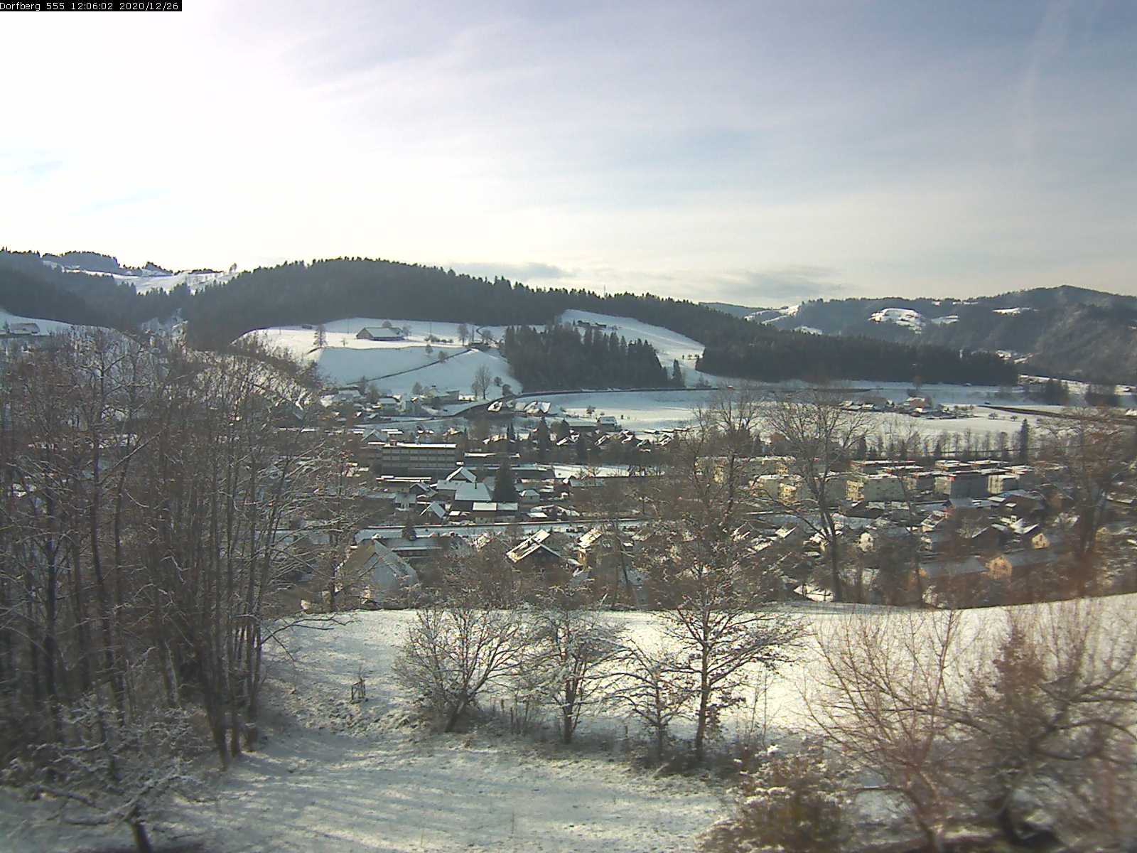 Webcam-Bild: Aussicht vom Dorfberg in Langnau 20201226-120601