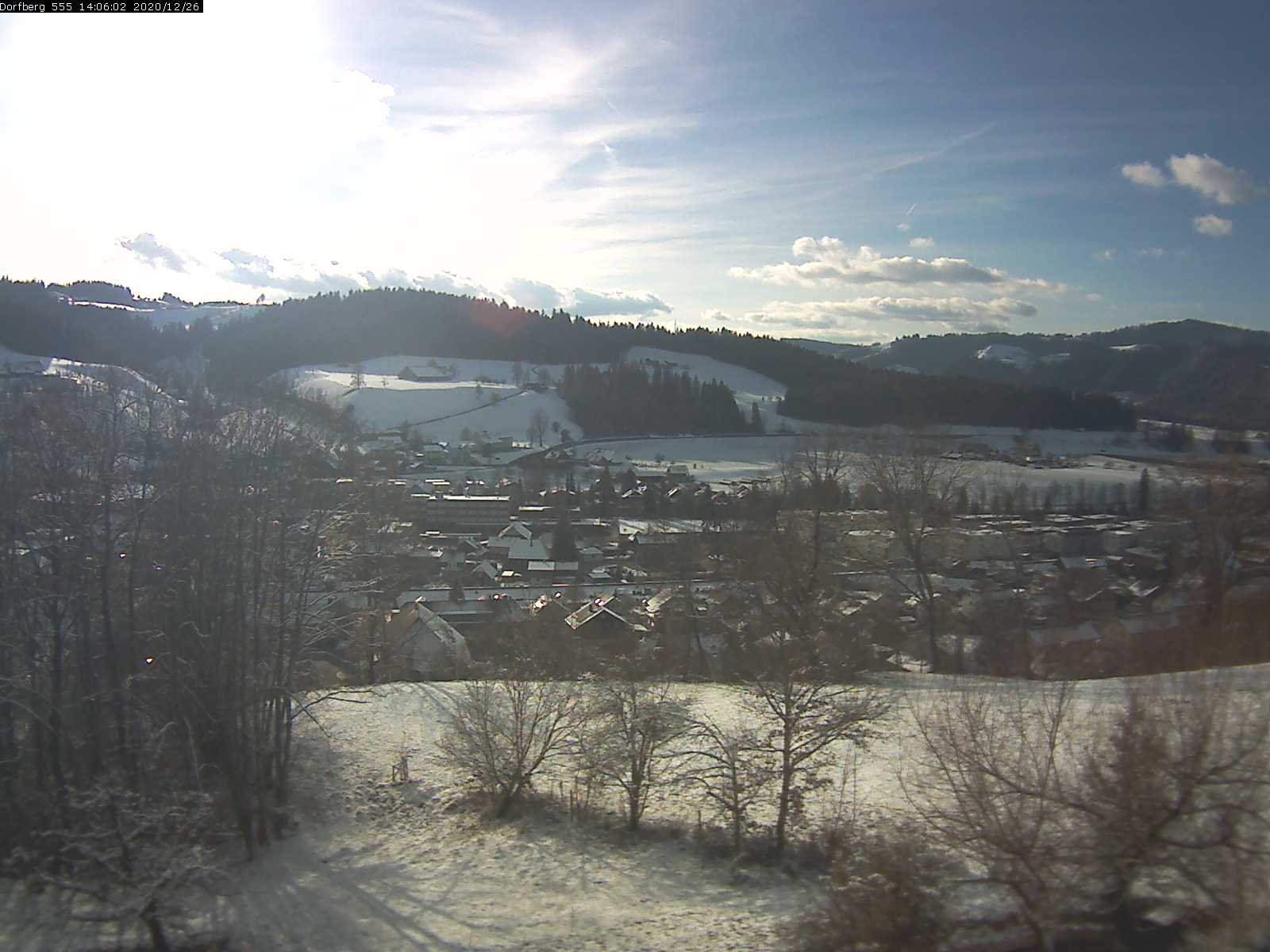 Webcam-Bild: Aussicht vom Dorfberg in Langnau 20201226-140601