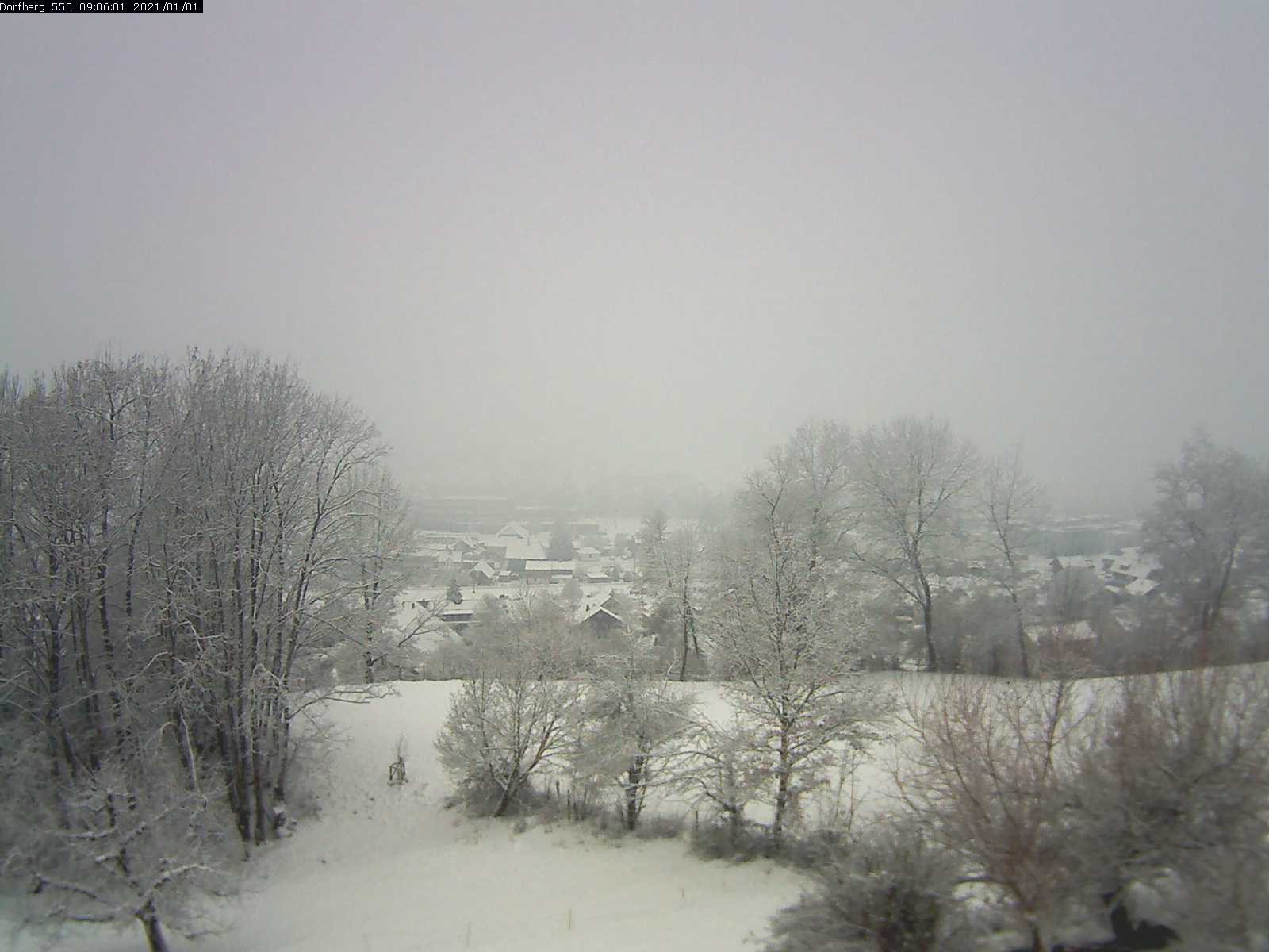 Webcam-Bild: Aussicht vom Dorfberg in Langnau 20210101-090601