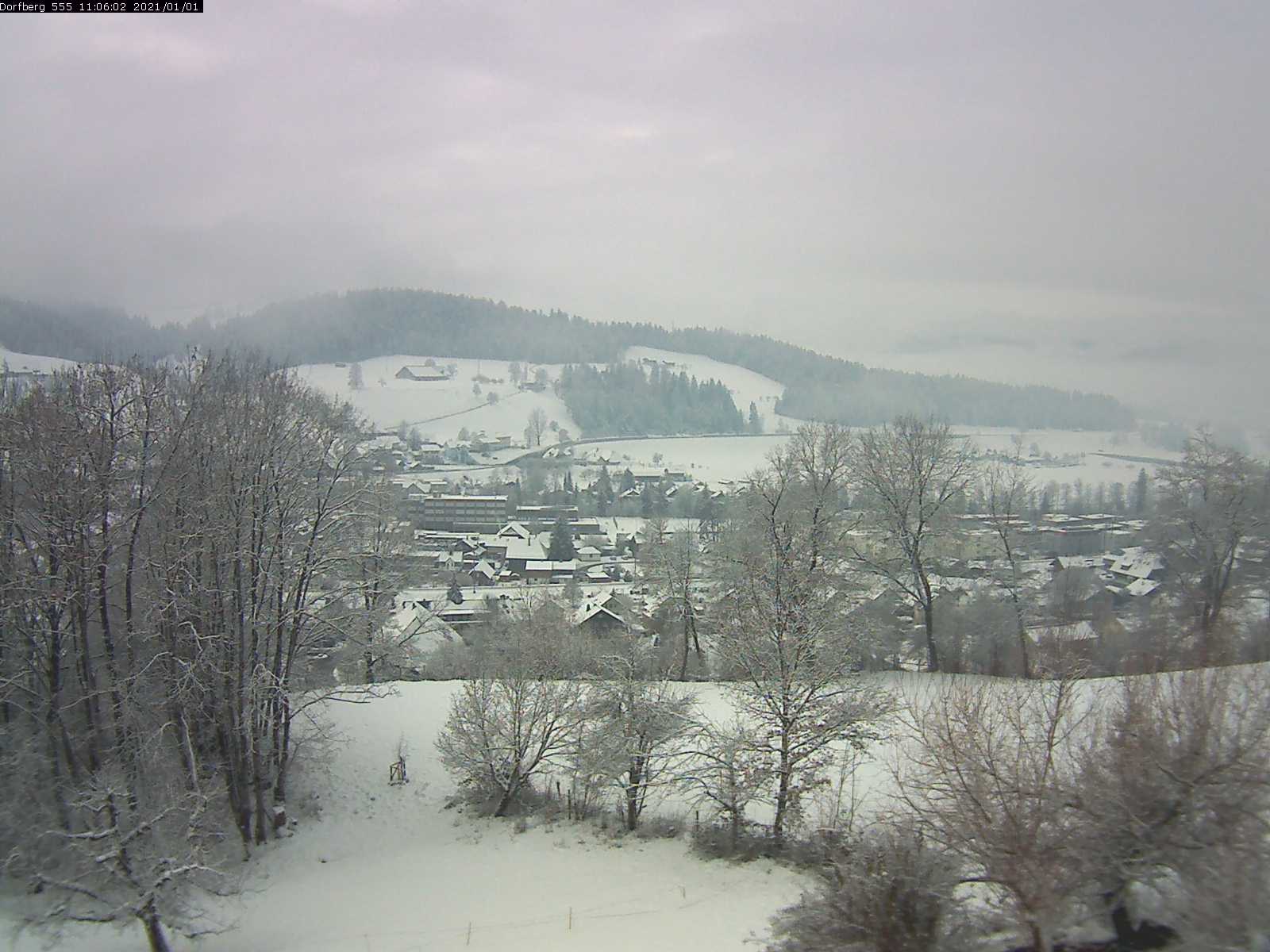 Webcam-Bild: Aussicht vom Dorfberg in Langnau 20210101-110601