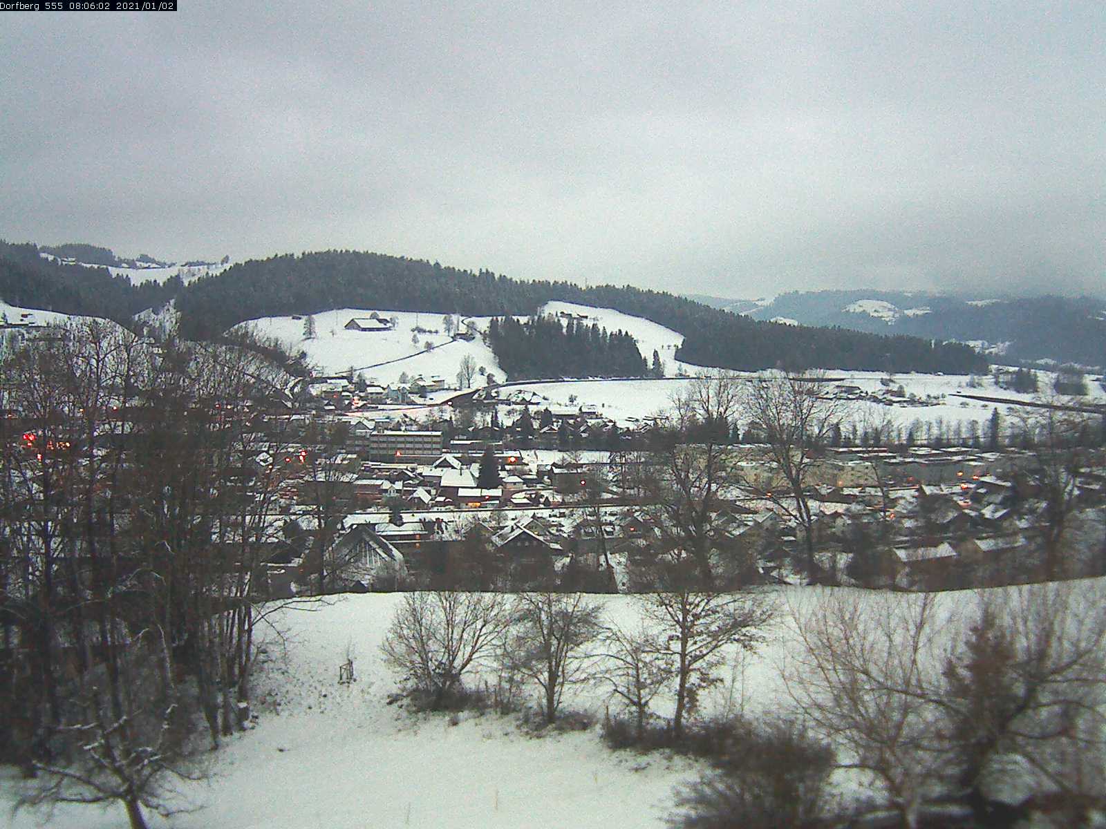 Webcam-Bild: Aussicht vom Dorfberg in Langnau 20210102-080601