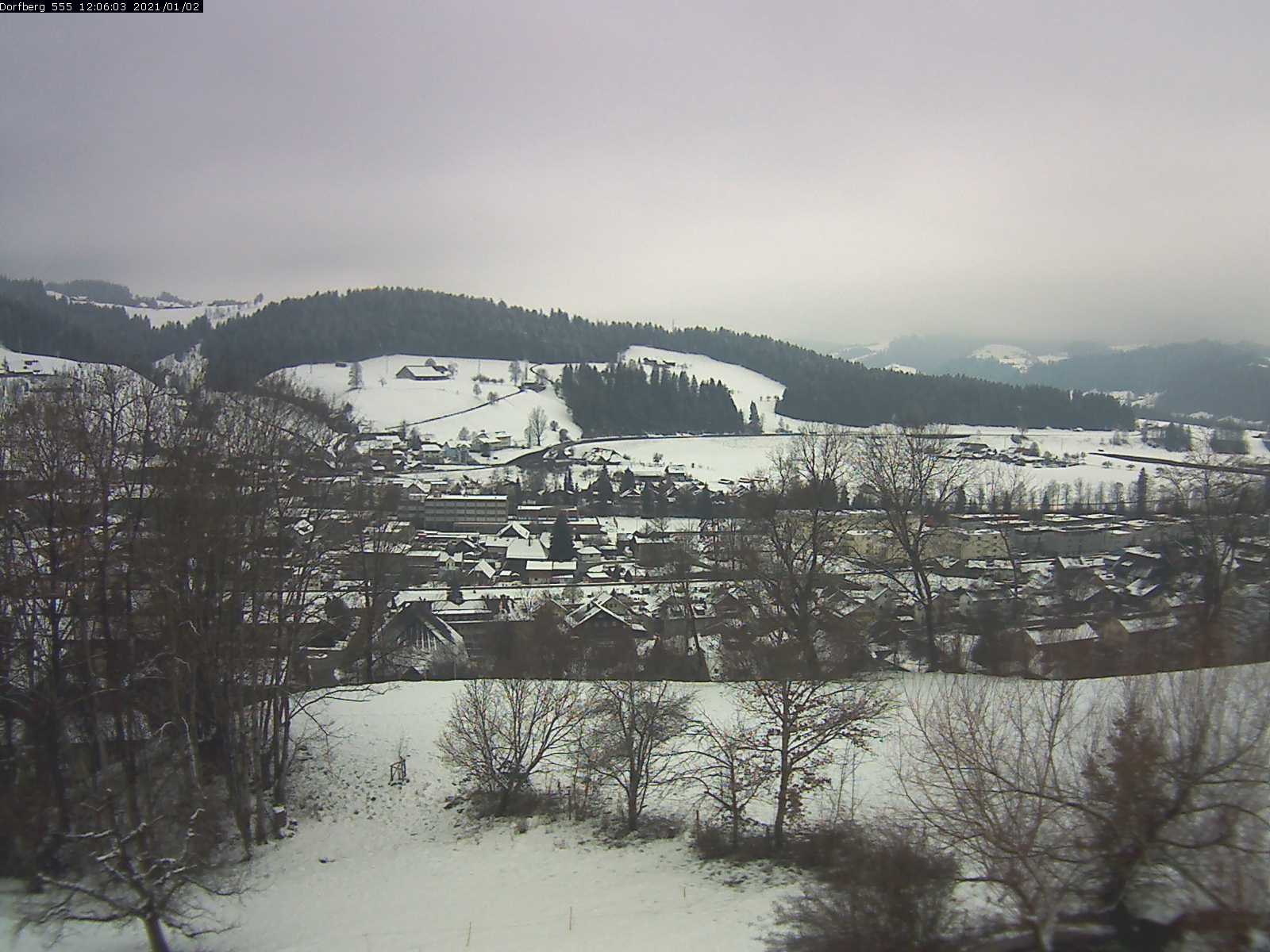 Webcam-Bild: Aussicht vom Dorfberg in Langnau 20210102-120601