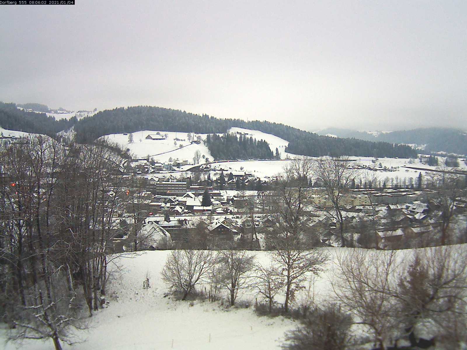 Webcam-Bild: Aussicht vom Dorfberg in Langnau 20210104-080601