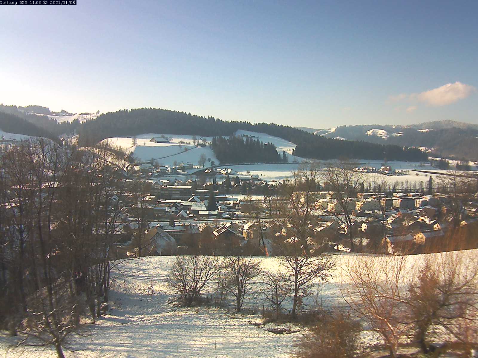 Webcam-Bild: Aussicht vom Dorfberg in Langnau 20210108-110602