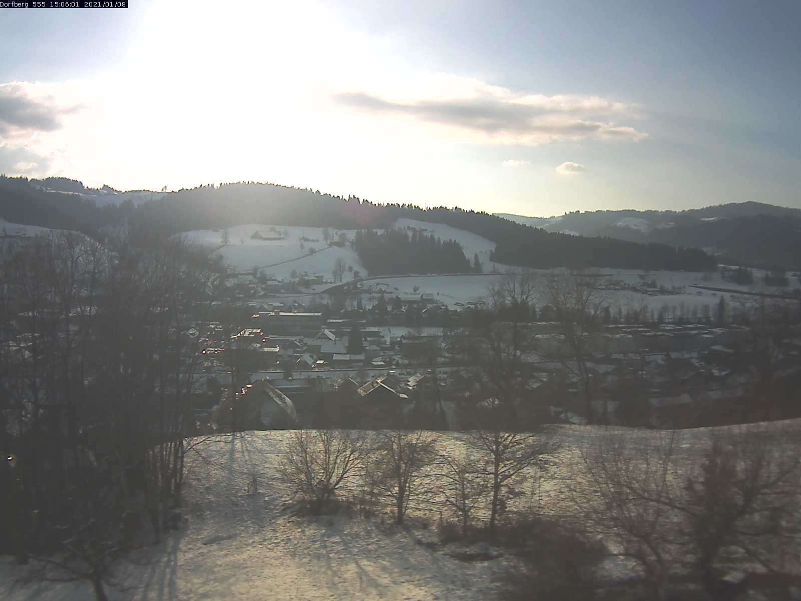 Webcam-Bild: Aussicht vom Dorfberg in Langnau 20210108-150601