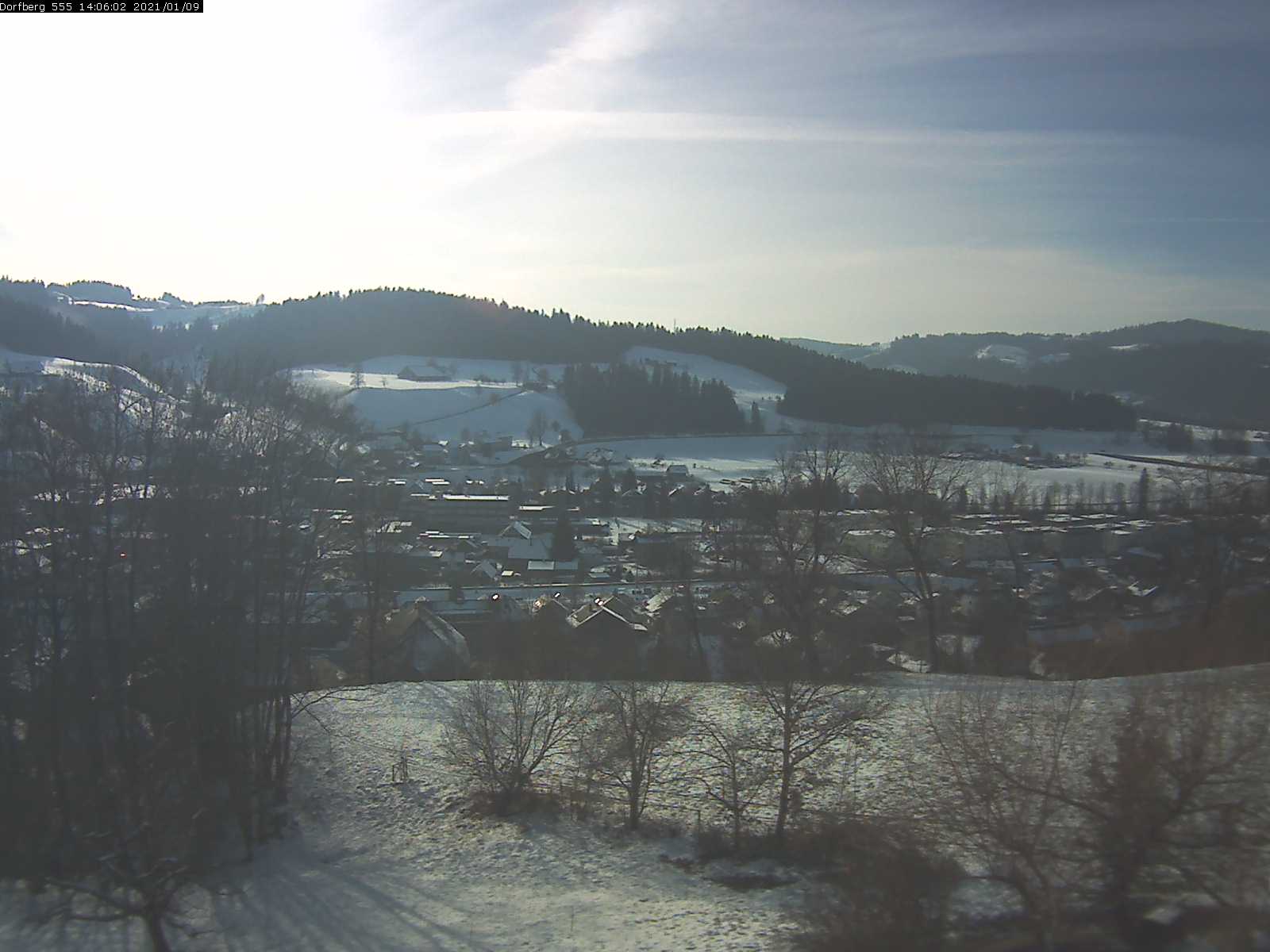 Webcam-Bild: Aussicht vom Dorfberg in Langnau 20210109-140601