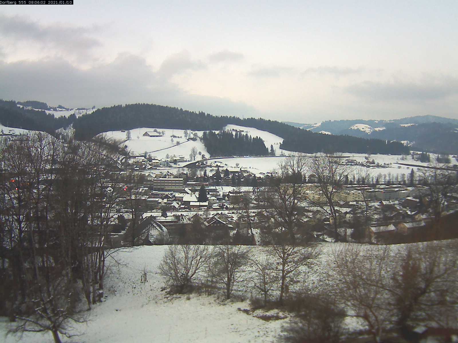 Webcam-Bild: Aussicht vom Dorfberg in Langnau 20210110-080601