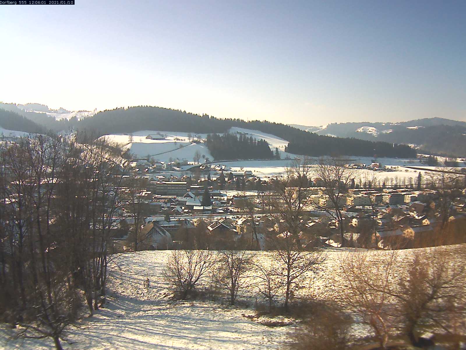 Webcam-Bild: Aussicht vom Dorfberg in Langnau 20210110-120601